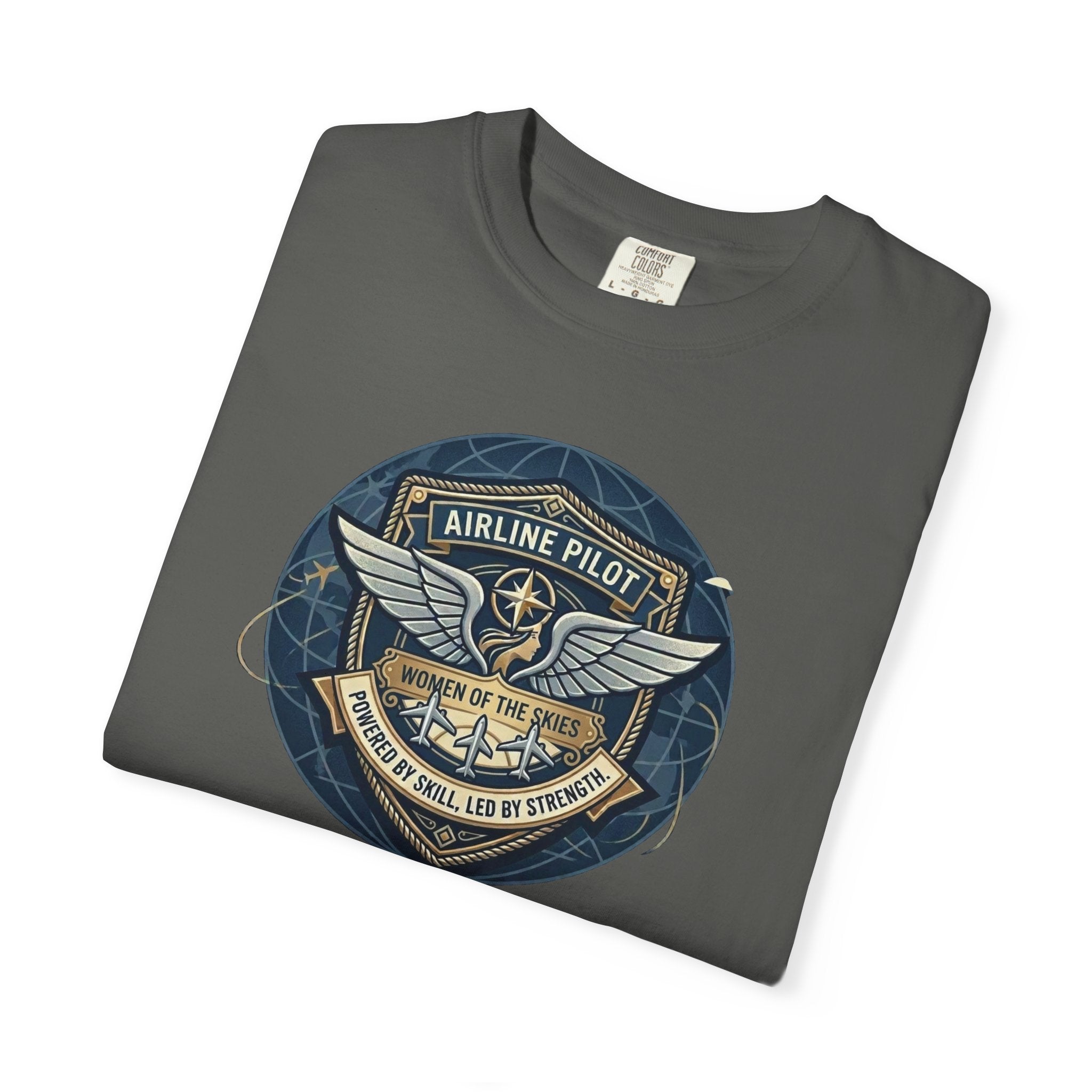 Women of the Skies - Women in Professional Aviation Tee