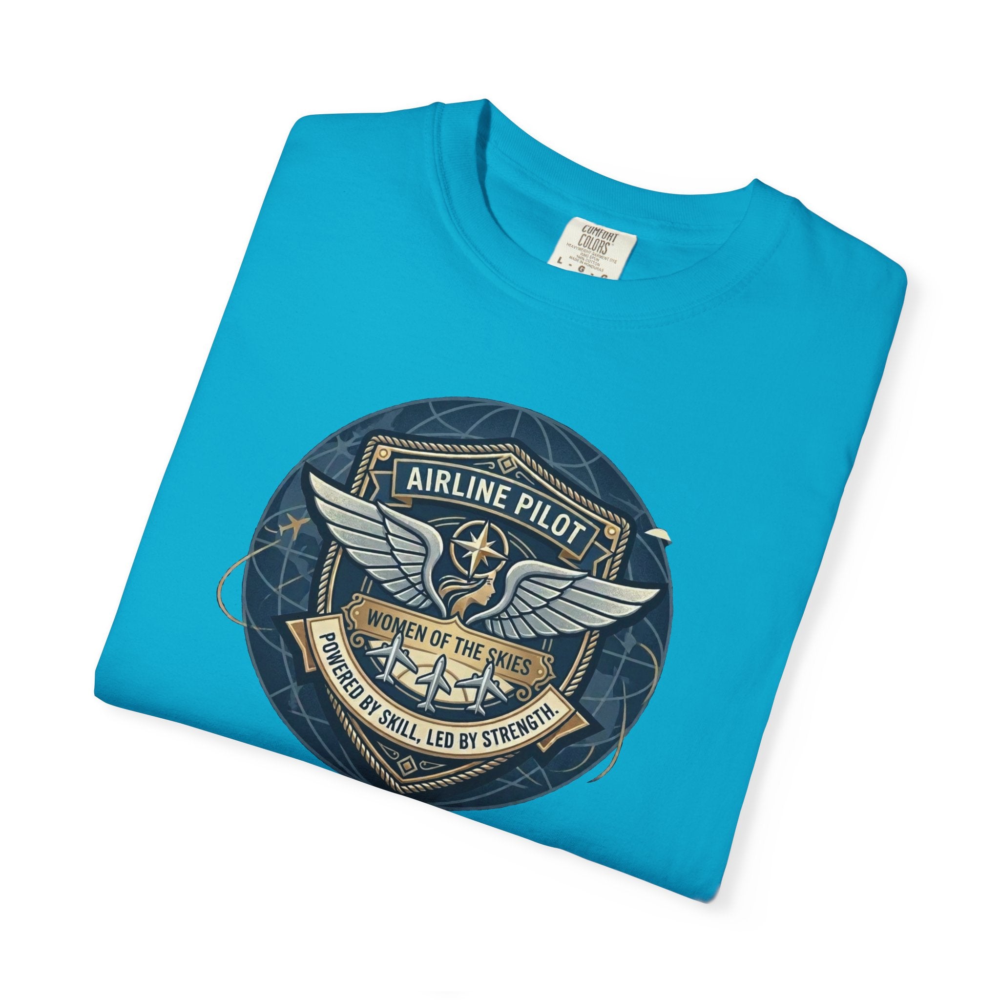Women of the Skies - Women in Professional Aviation Tee