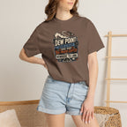 Funny Aviation T‑Shirt — "Dew Point: When a Pilot Has Had Too Much Coffee and Nowhere to Land"