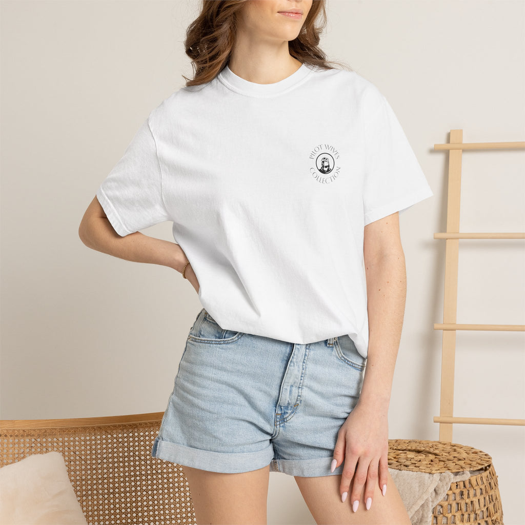 Pilot Wives T-Shirt — "Loving a Man Who Works in the Sky"