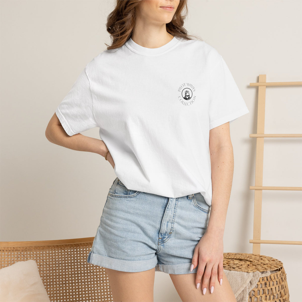 Pilot Wives T-Shirt — "Loving a Man Who Works in the Sky"