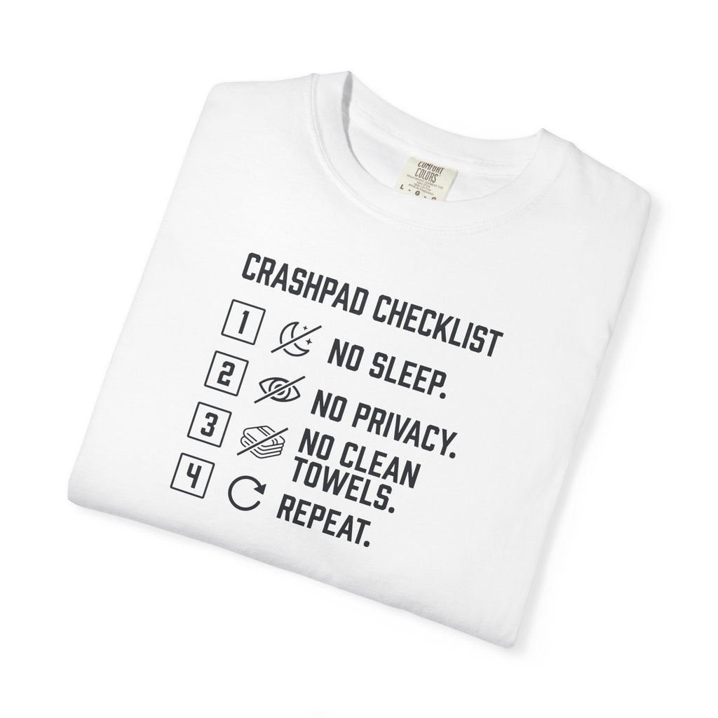 Crashpad Life Funny Airline Pilot T-Shirt