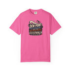 Funny Aviation T‑Shirt — "Dew Point: When a Pilot Has Had Too Much Coffee and Nowhere to Land"