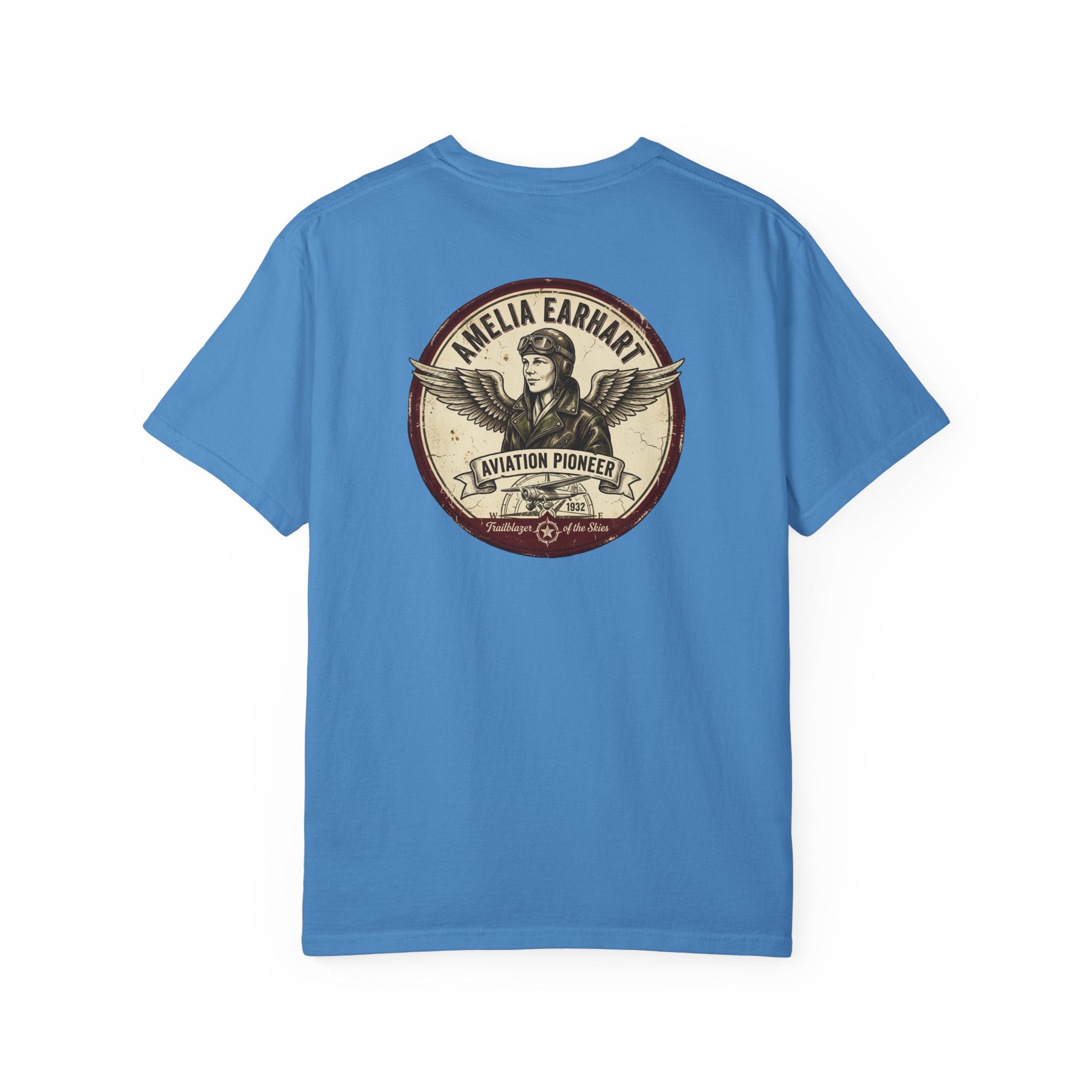Amelia Earhart Tribute T-Shirt — Signature Series Aviation History