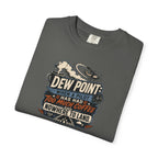 Funny Aviation T‑Shirt — "Dew Point: When a Pilot Has Had Too Much Coffee and Nowhere to Land"