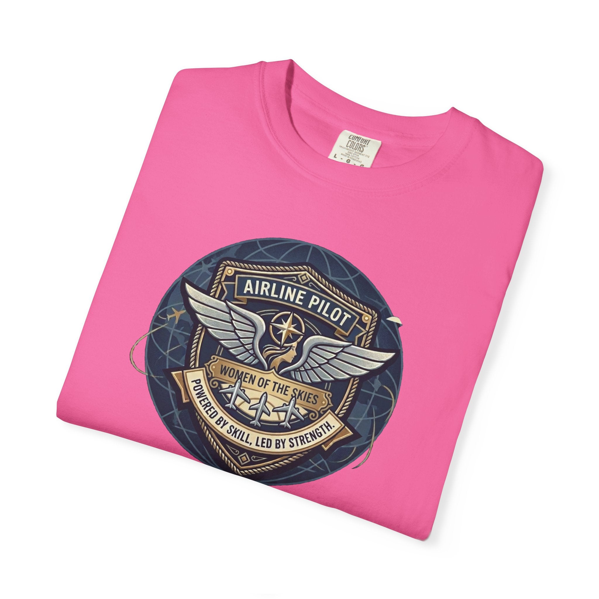Women of the Skies - Women in Professional Aviation Tee