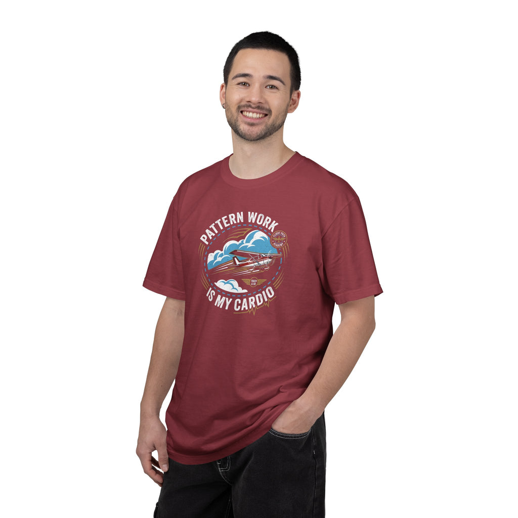 Pattern Work Is My Cardio Student Pilot T-shirt