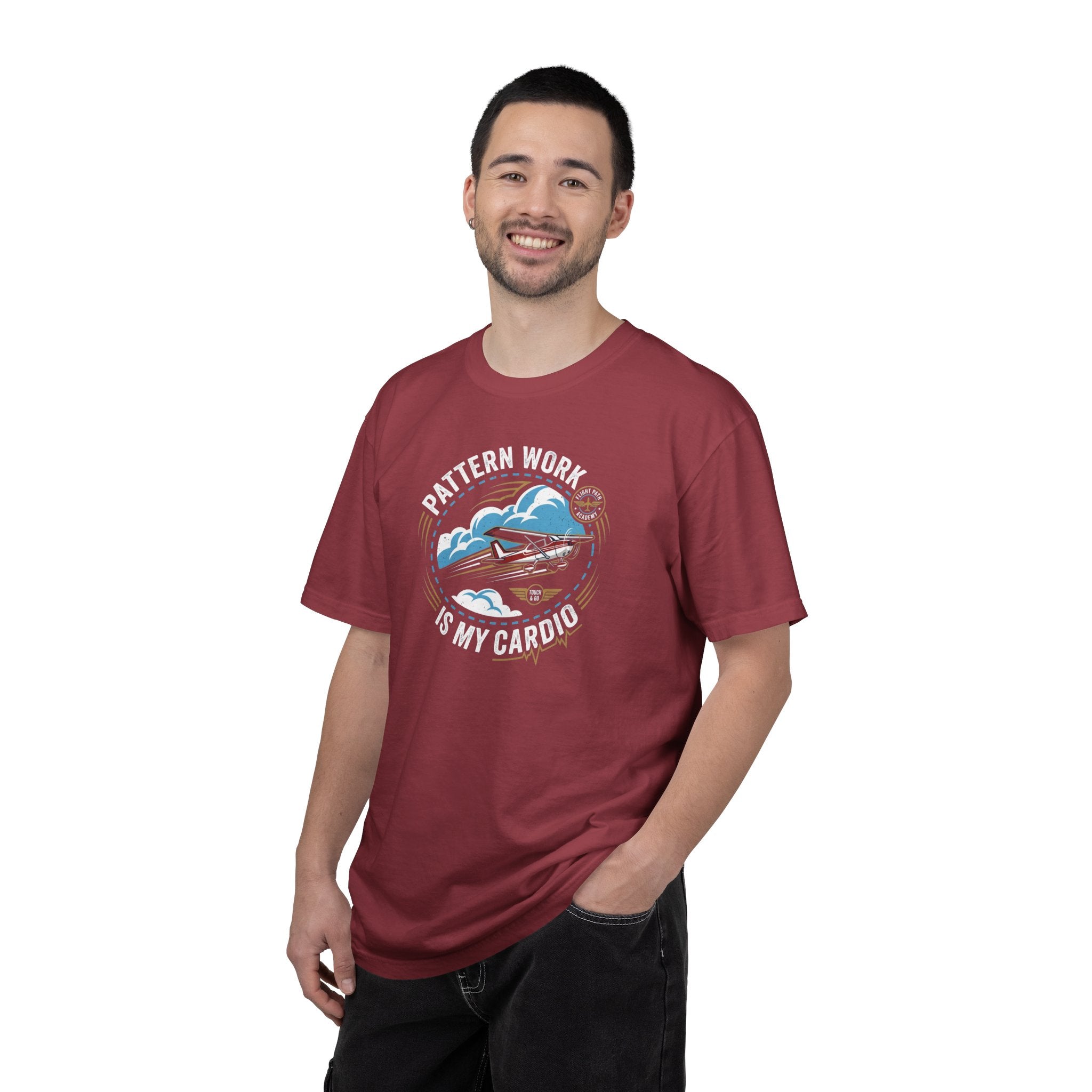 Pattern Work Is My Cardio Student Pilot T-shirt