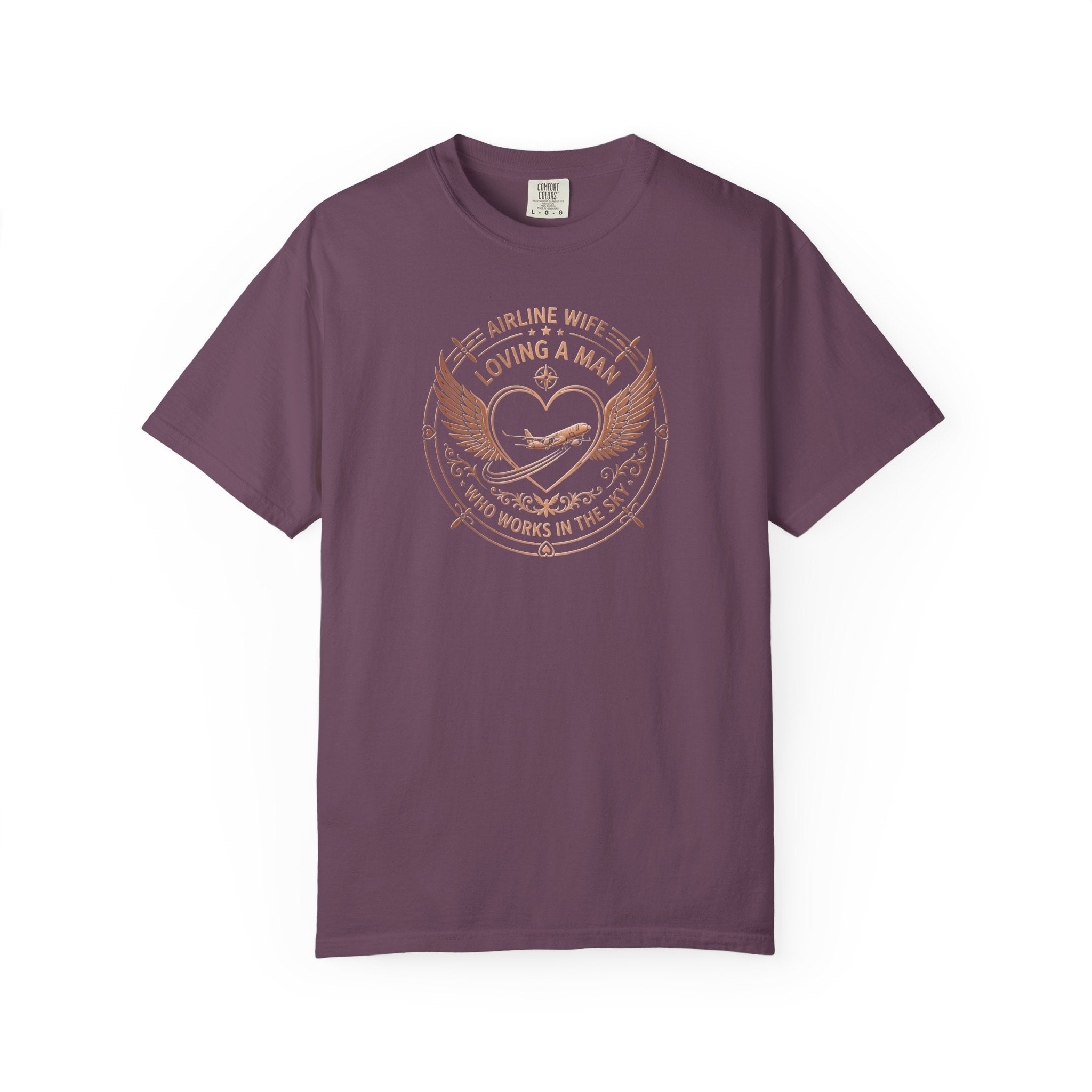 Pilot Wives T-Shirt — "Loving a Man Who Works in the Sky"