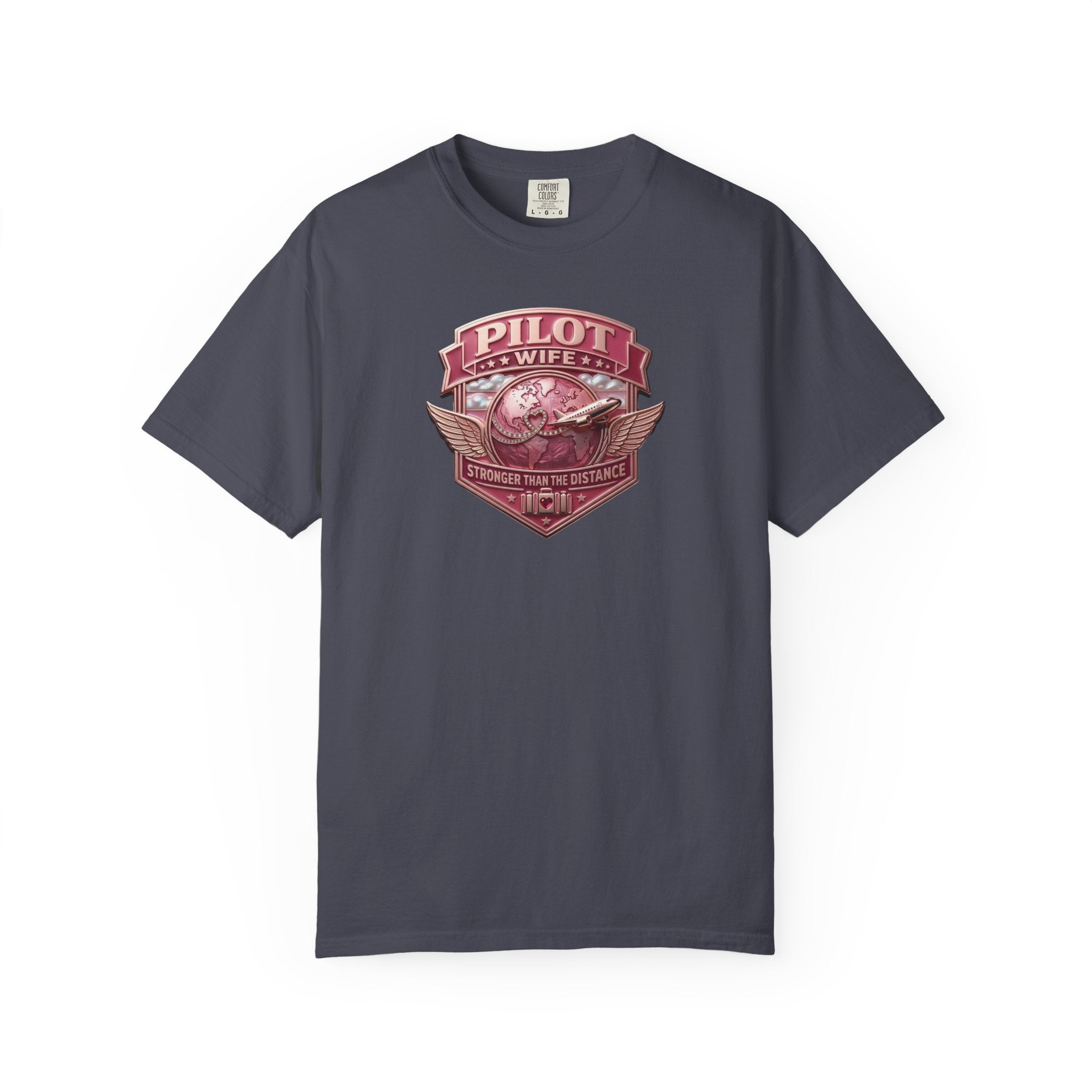 Pilot Wife Tribute T-Shirt — Stronger Than The Distance
