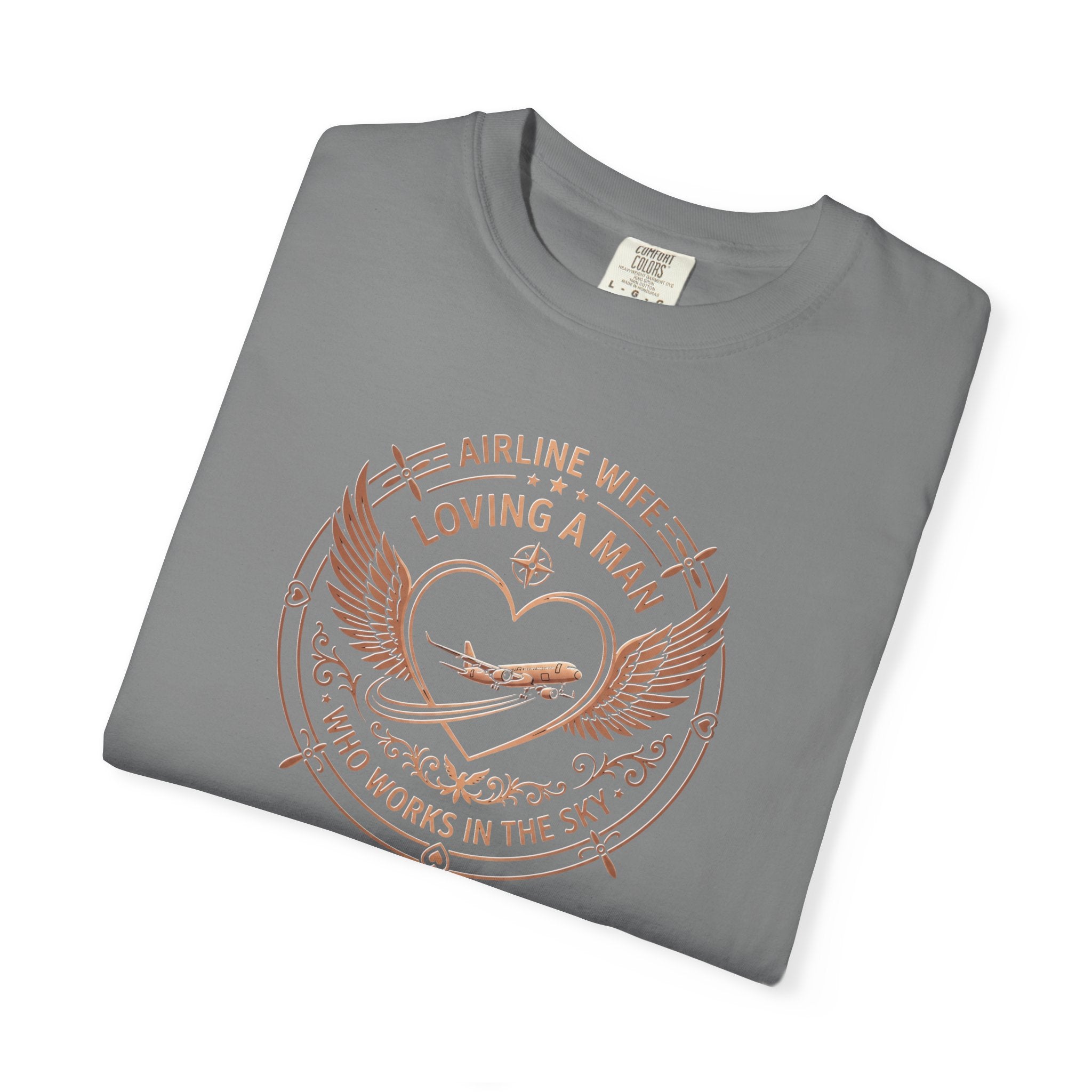 Pilot Wives T-Shirt — "Loving a Man Who Works in the Sky"