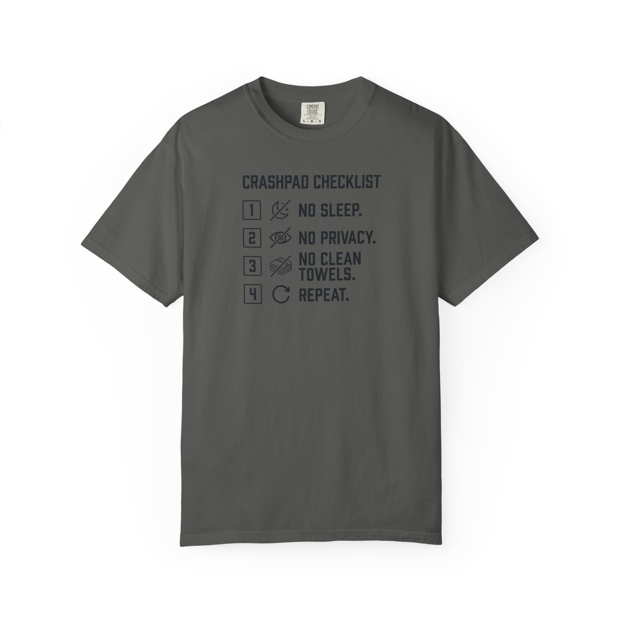 Crashpad Life Funny Airline Pilot T-Shirt