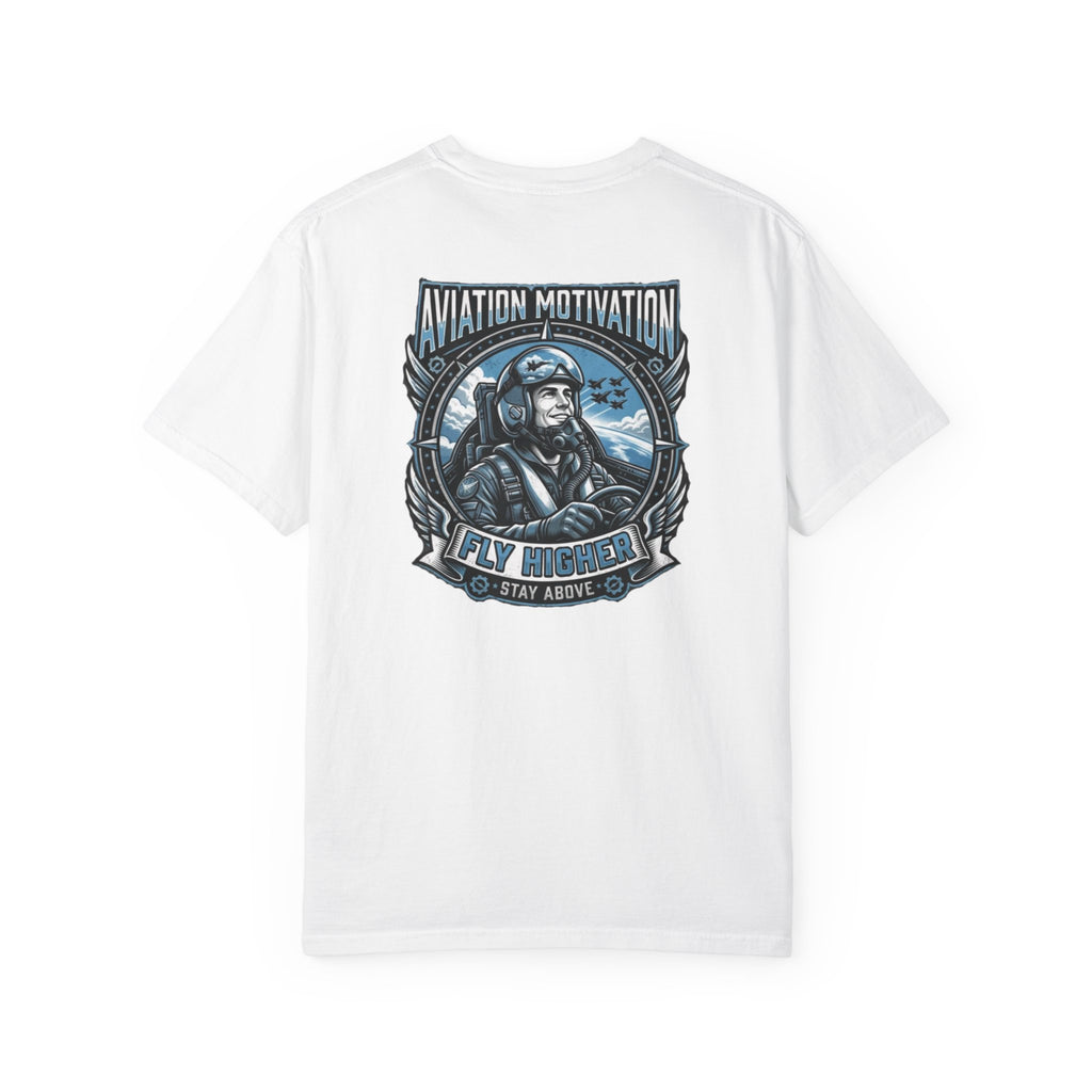 Fly High Pilot T-Shirt — Aviation Motivation Signature Series