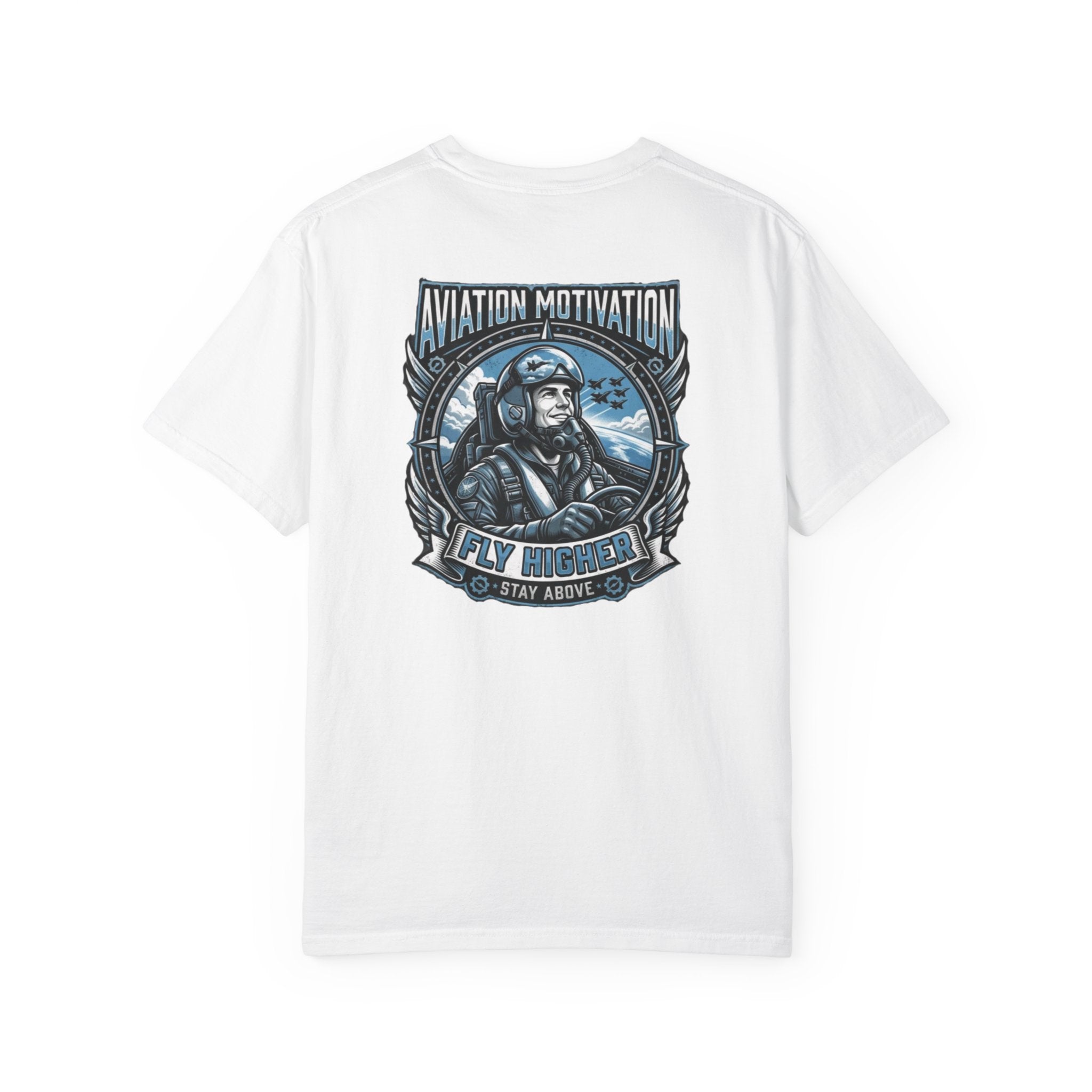 Fly High Pilot T-Shirt — Aviation Motivation Signature Series