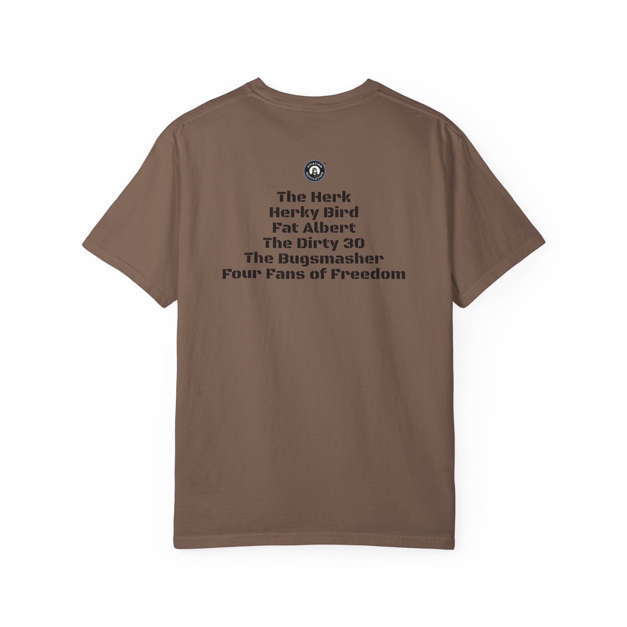 C-130 Hercules Tribute T-shirt — Military Pilot Nicknames Tee