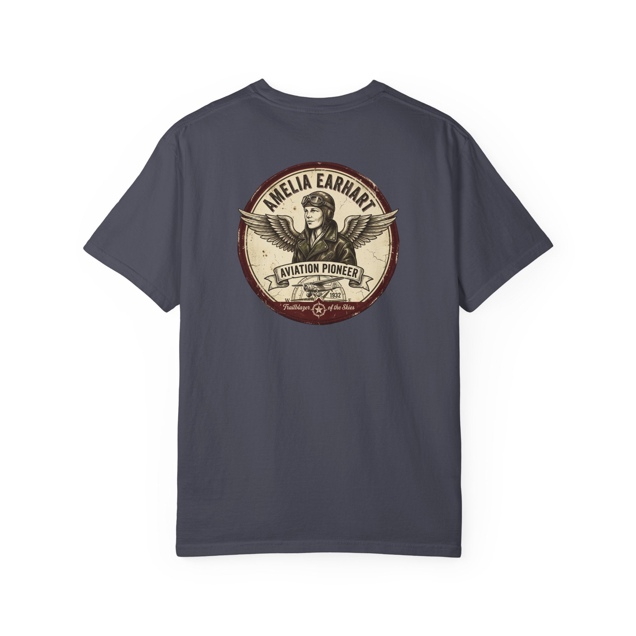 Amelia Earhart Tribute T-Shirt — Signature Series Aviation History