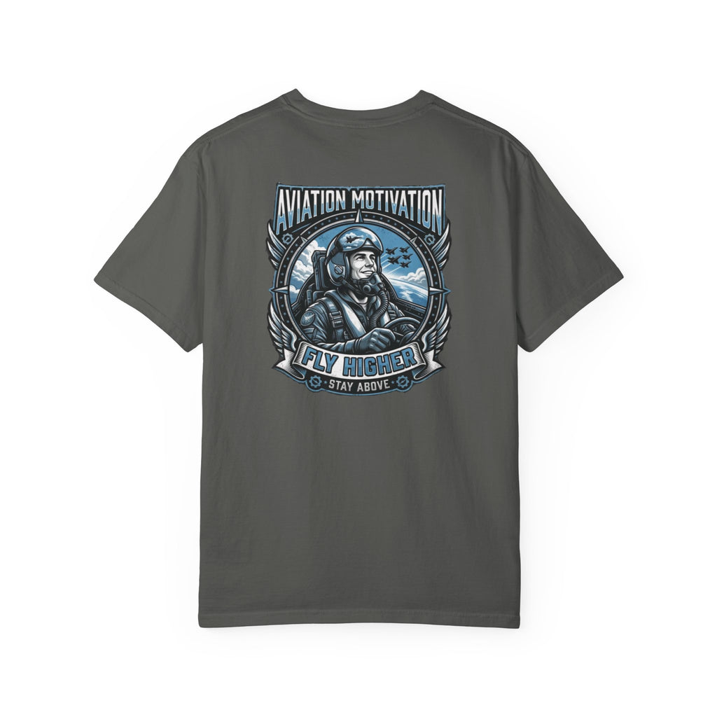Fly High Pilot T-Shirt — Aviation Motivation Signature Series