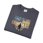 Inspirational Pilot tee - "When the Weather turns Hostile, Your Training is Your Compass"