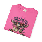 God Bless the Right Seat Pilot T-Shirt — Funny Flight Instructor Tee