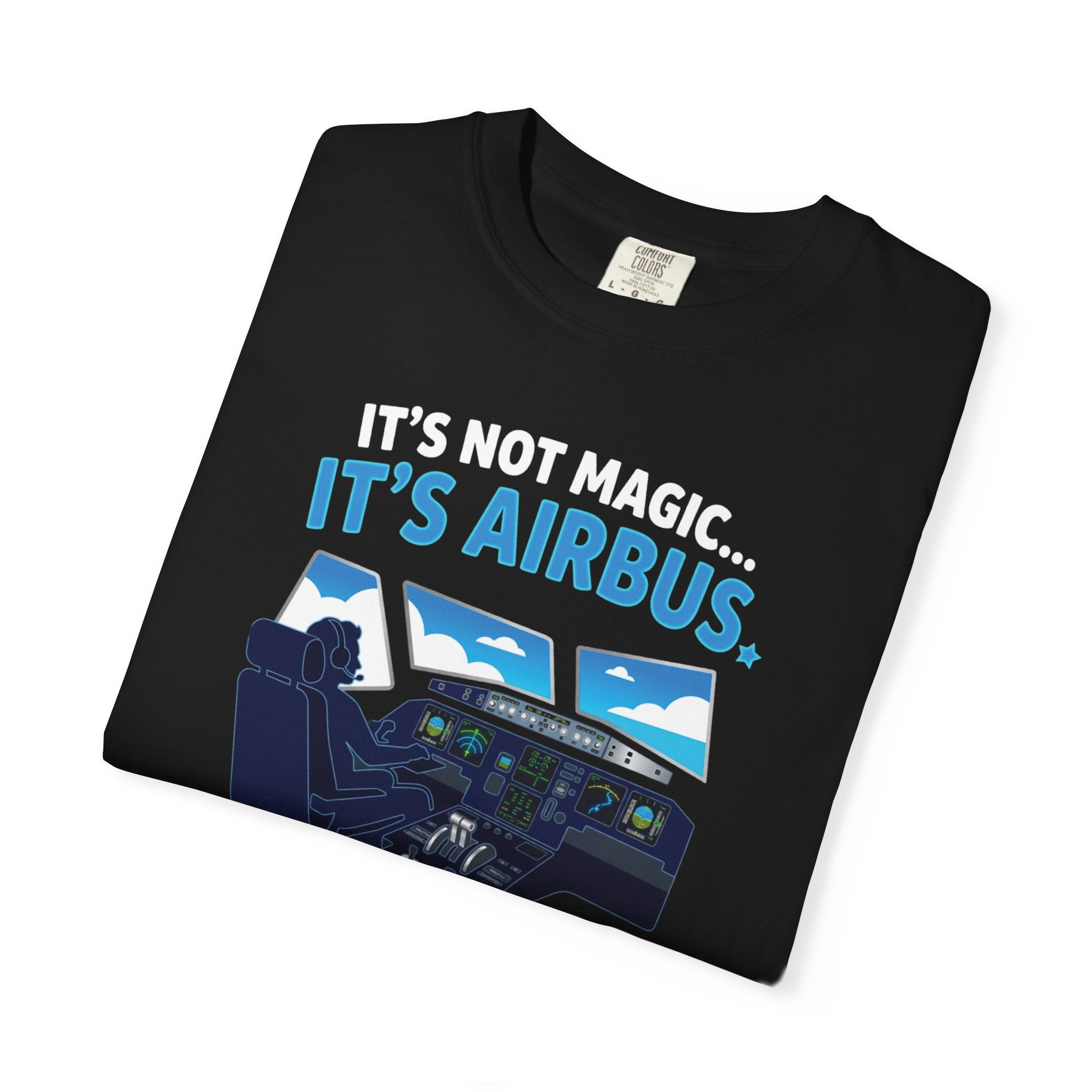 Airbus Magic of Flight T-Shirt — Aviation Tech Enthusiast Tee