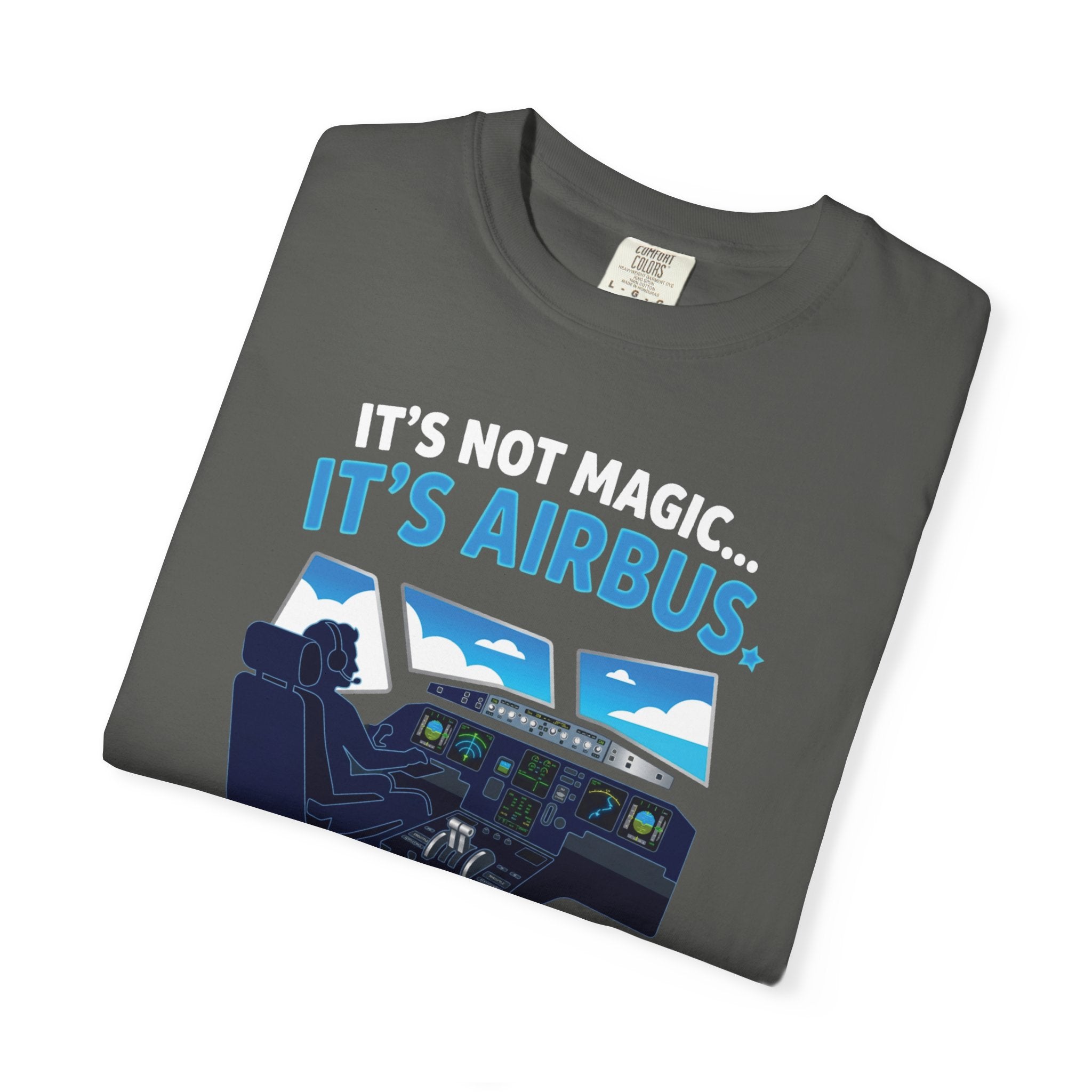 Airbus Magic of Flight T-Shirt — Aviation Tech Enthusiast Tee