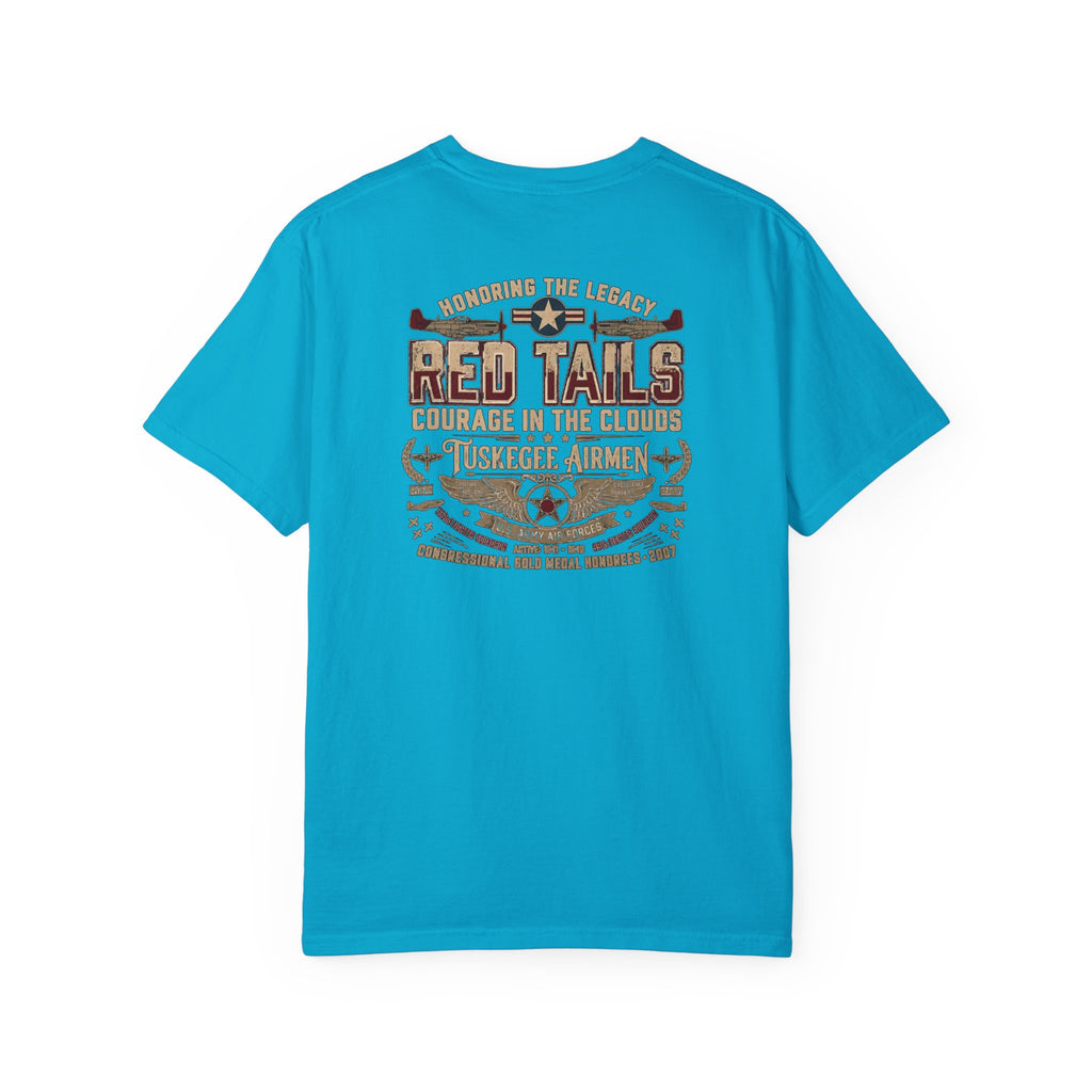 Tuskegee Airmen Tribute T-shirt — Red Tails WWII History Tee