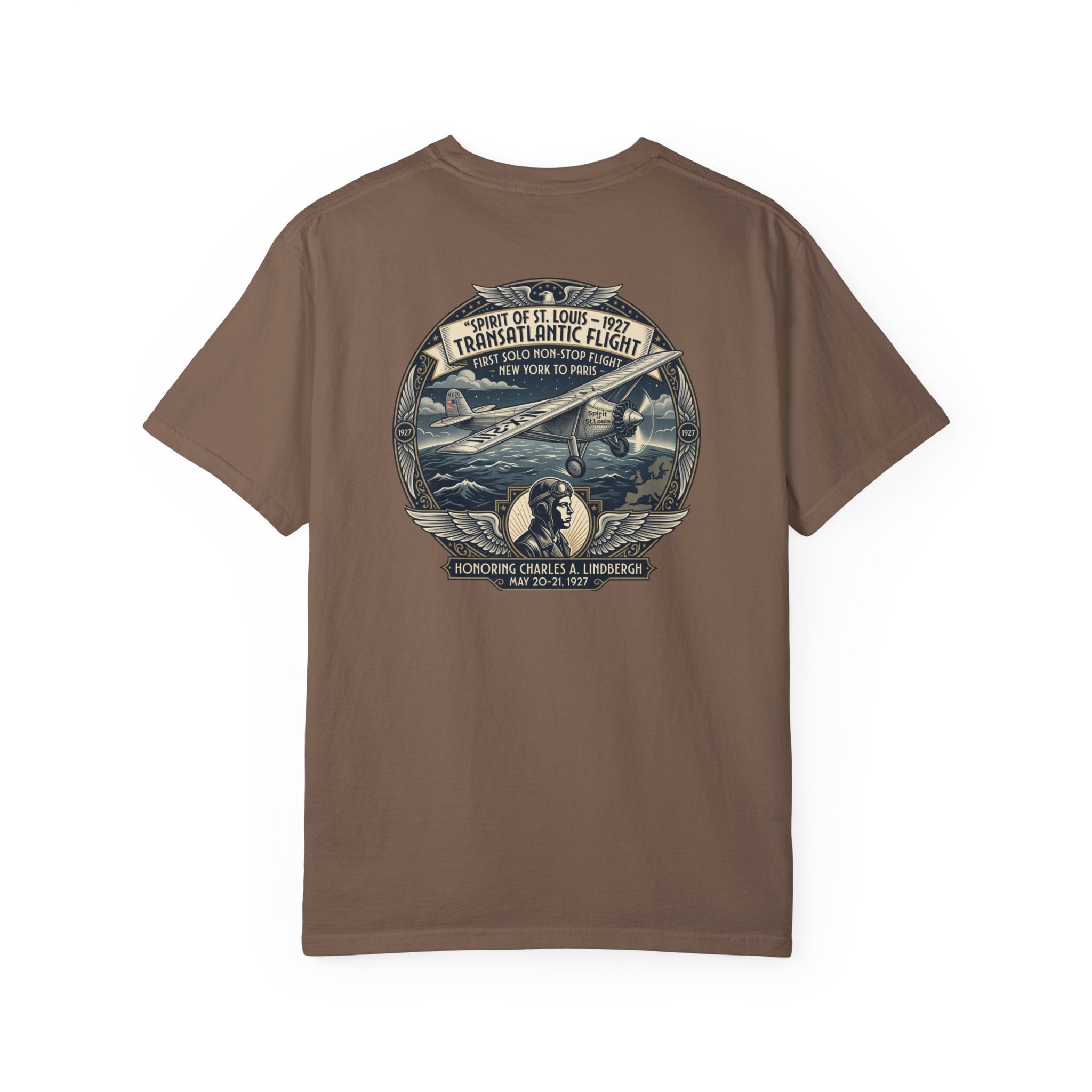 Charles Lindbergh Historical Flight Tee - Signature Series
