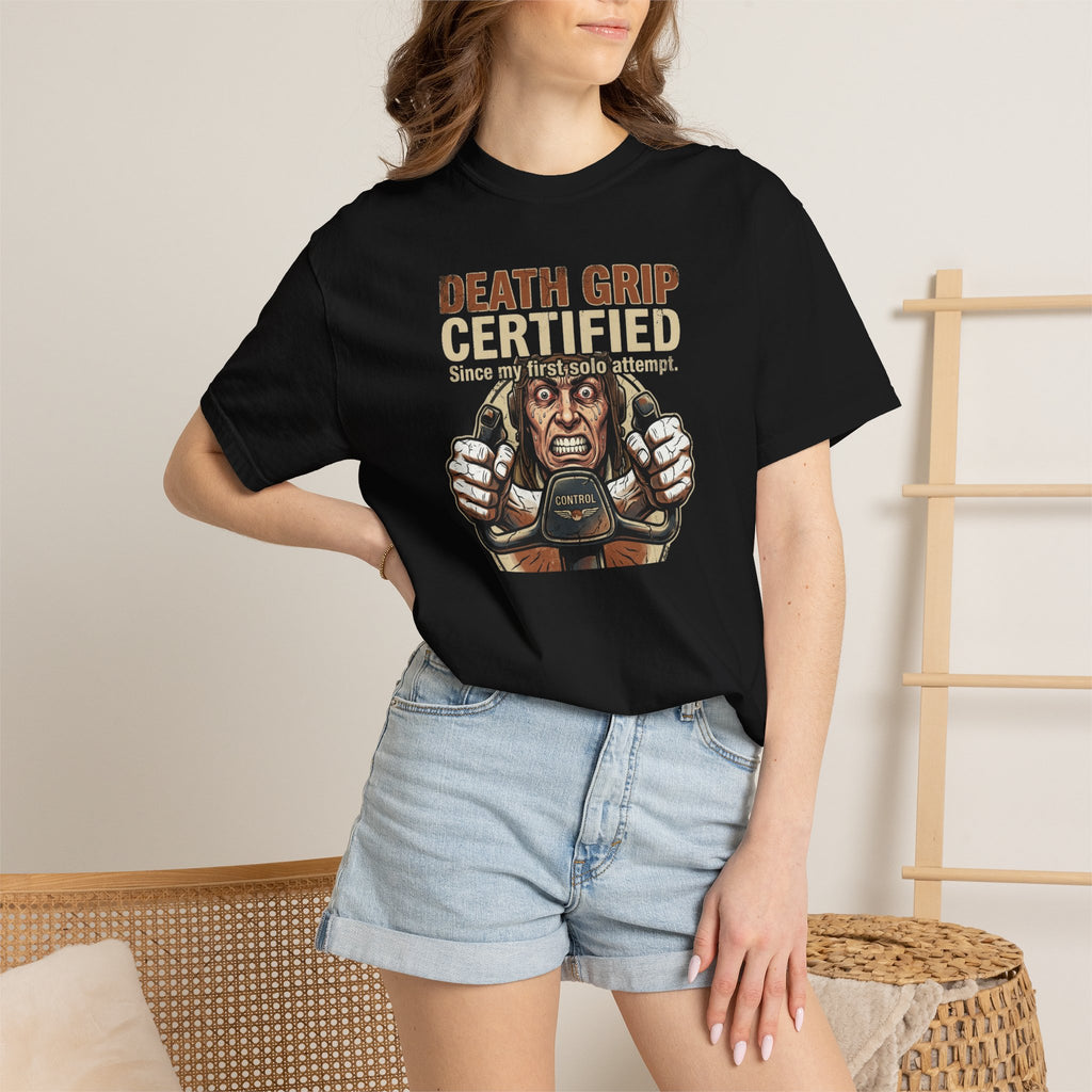 Death Grip Certified - Student Pilot T-Shirt