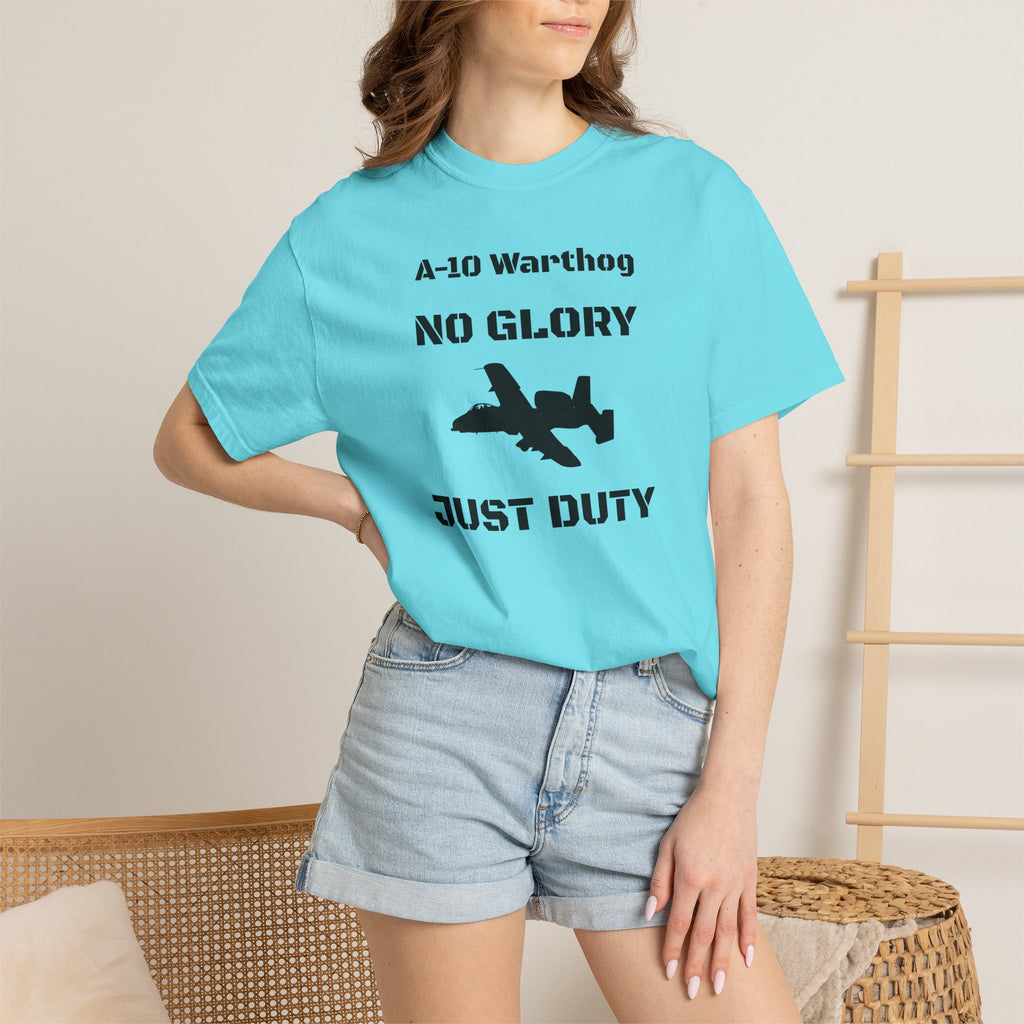A-10 Warthog Tribute T-shirt — Military Pilot Nicknames Tee