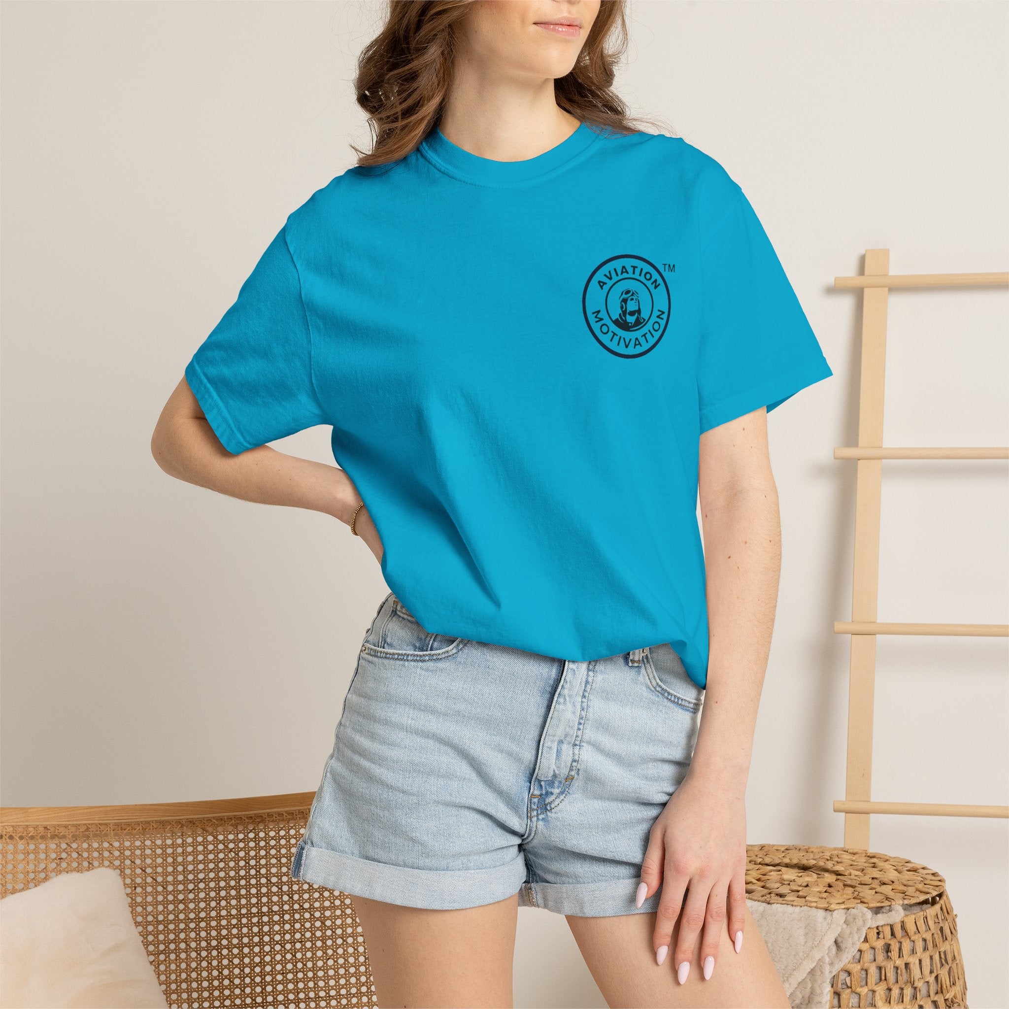 Discovery Flight T-Shirt — Vintage Airplane Graphic Tee