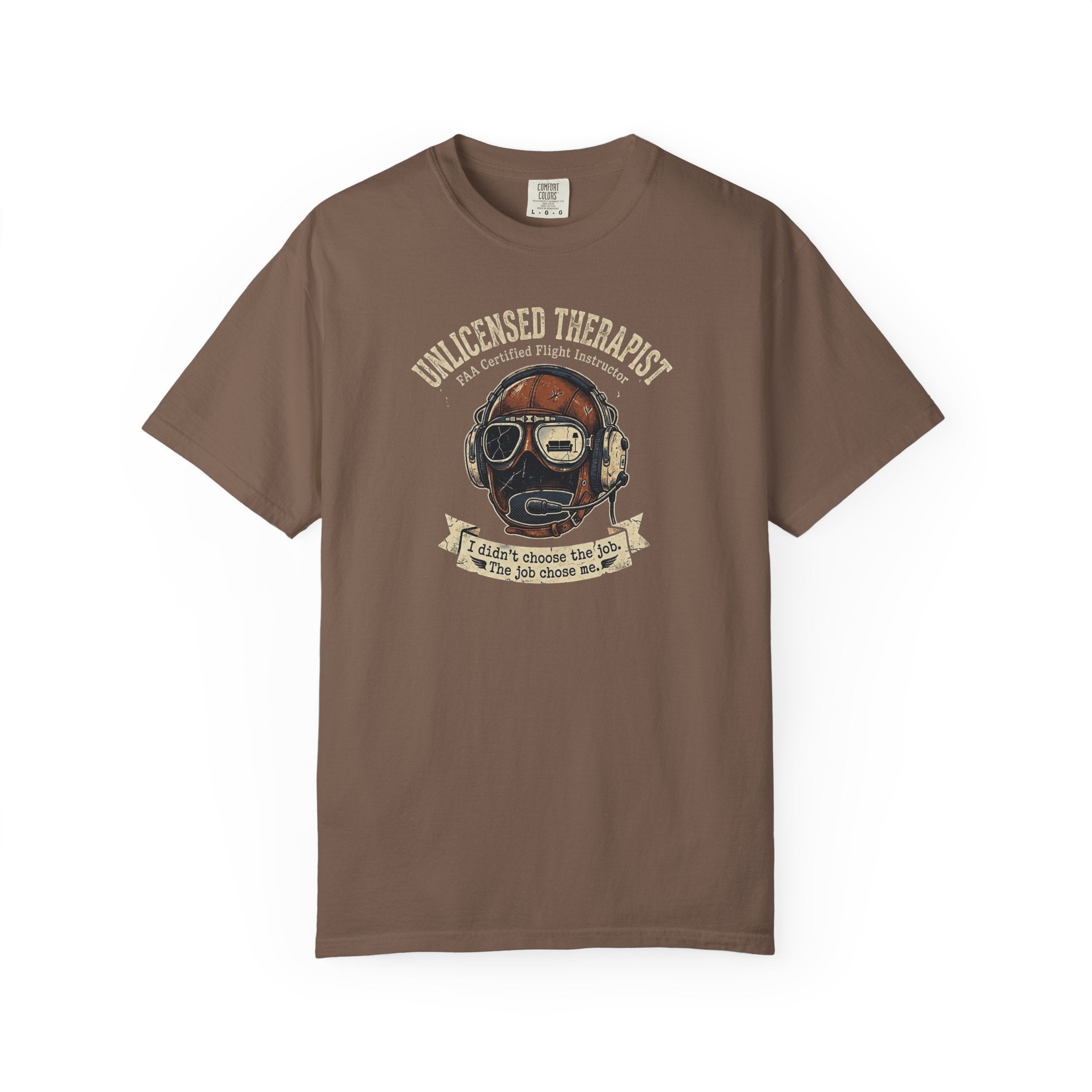 Flight Instructor Tee - Unlicensed Therapist