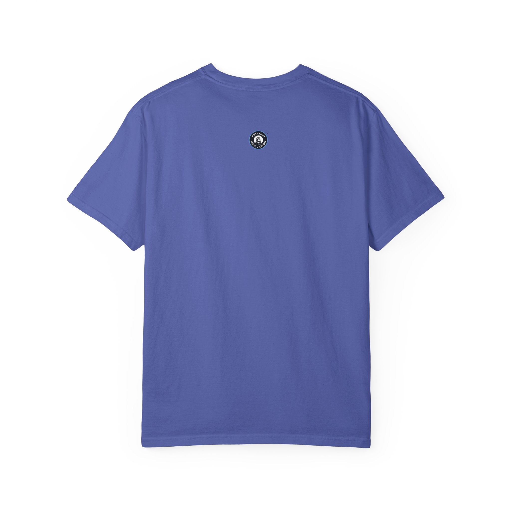 Pilot Wife Life T-Shirt — He Flies. I Wait. (and Worry a Little).