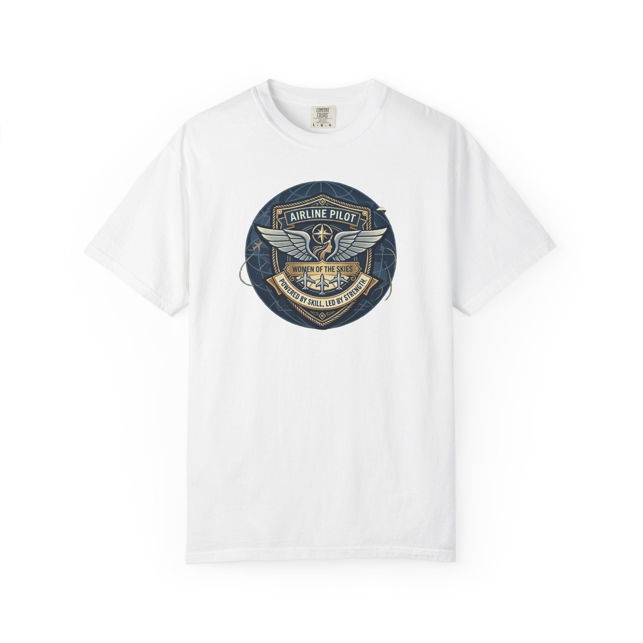 Women of the Skies - Women in Professional Aviation Tee