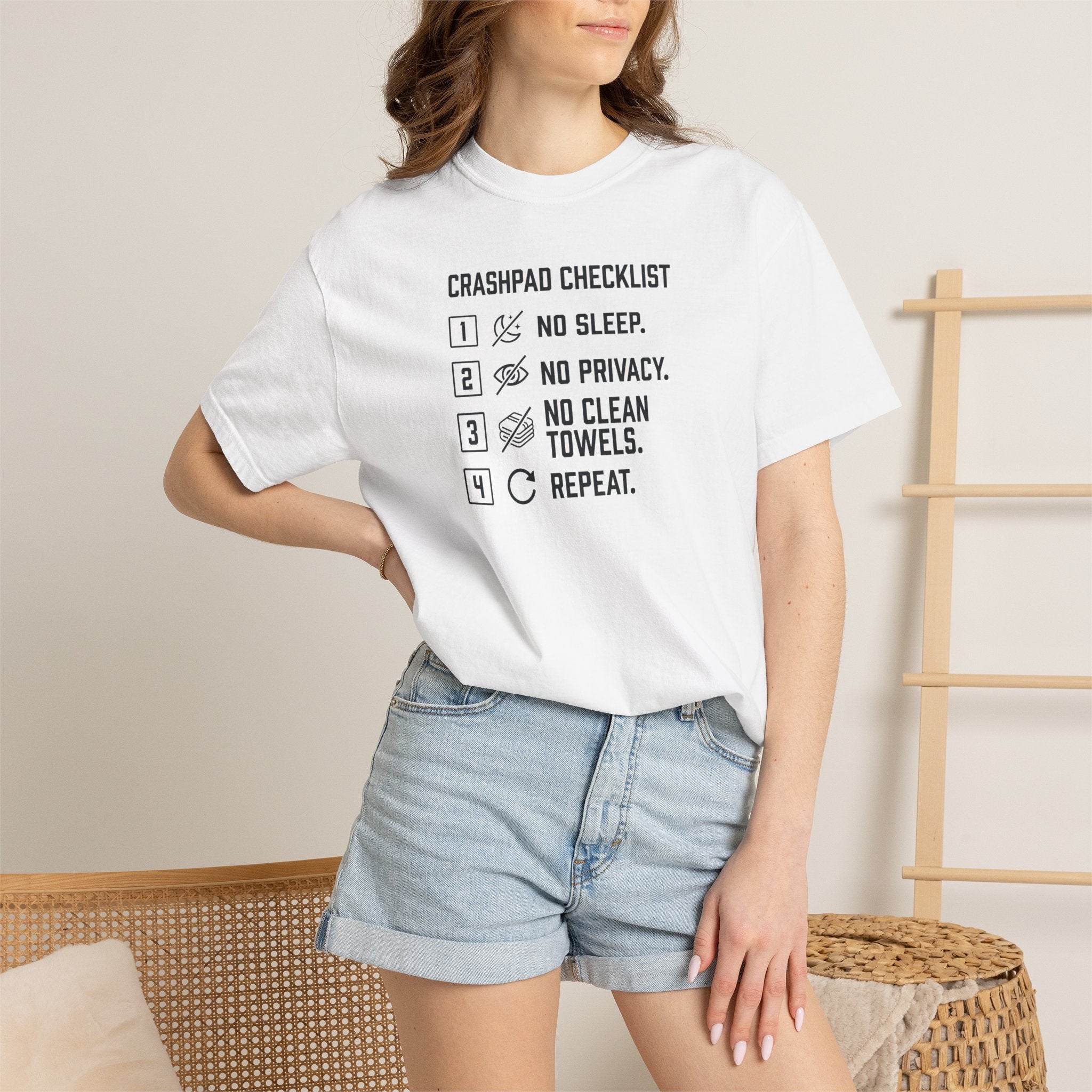 Crashpad Life Funny Airline Pilot T-Shirt