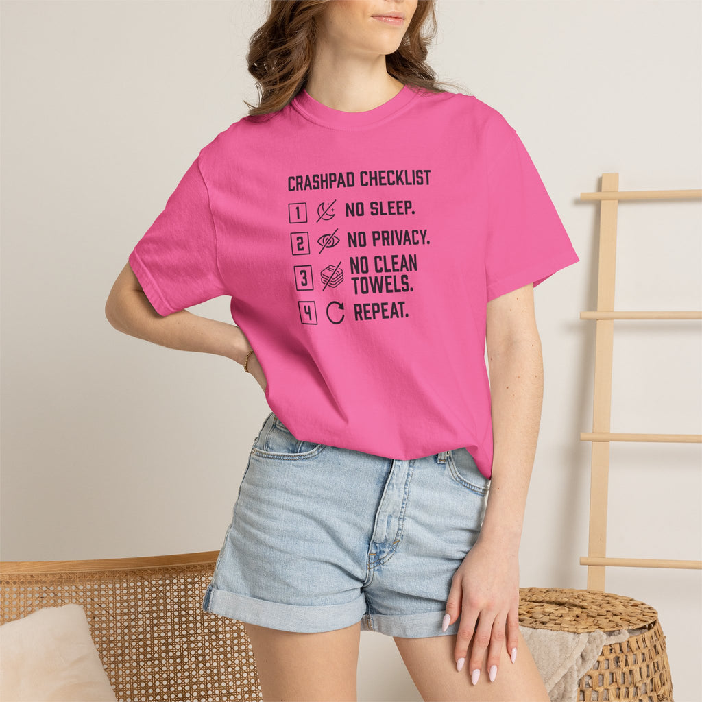 Crashpad Life Funny Airline Pilot T-Shirt