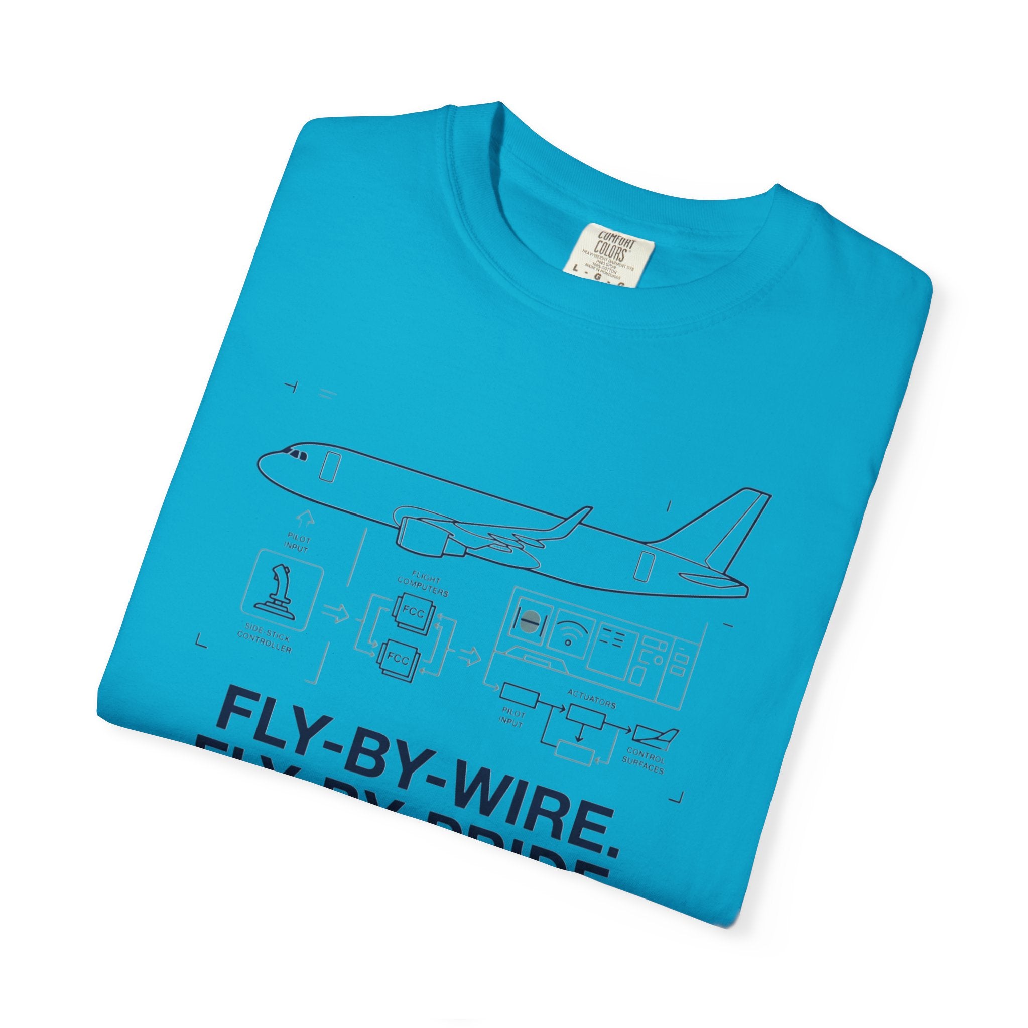 Fly-by-Pride Pun Aviation T-Shirt