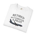 Retired Pilot Aviation T-Shirt — Vintage Flight Tribute
