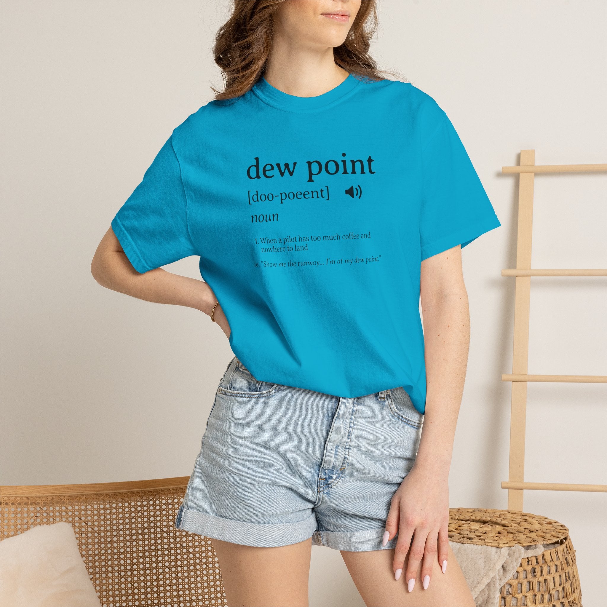 Dew Point Pilot T-Shirt — Funny Aviation Dictionary Shirt