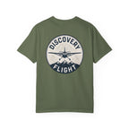 Discovery Flight T-Shirt — Vintage Airplane Graphic Tee