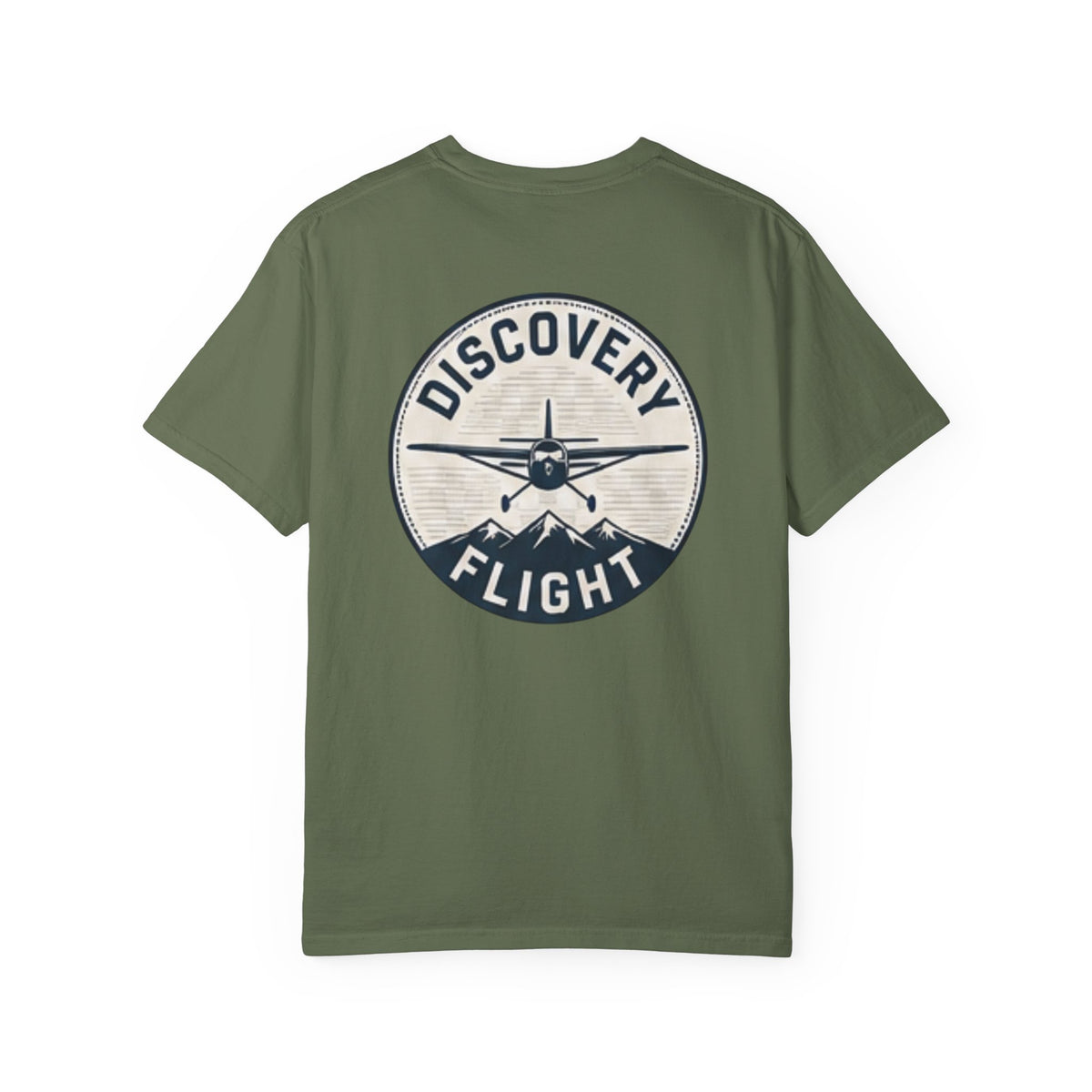 Discovery Flight T-Shirt — Vintage Airplane Graphic Tee