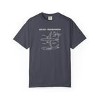 Airbus A320 Schematic T-Shirt — 'Precision in Motion' Aviation Tee