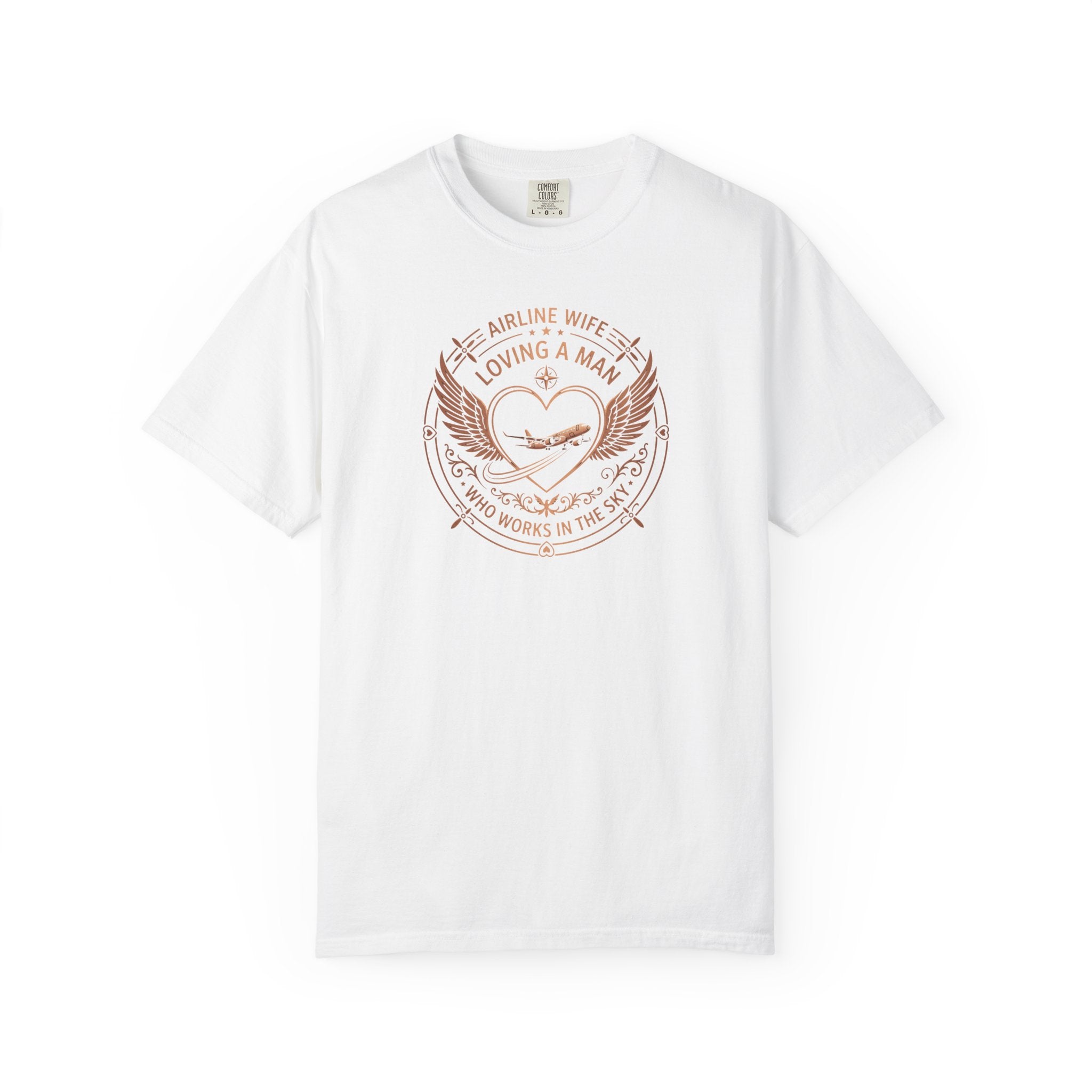 Pilot Wives T-Shirt — "Loving a Man Who Works in the Sky"