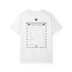Student Pilot Solo Flight T-Shirt — Personalized Flight School Benchmark Tee