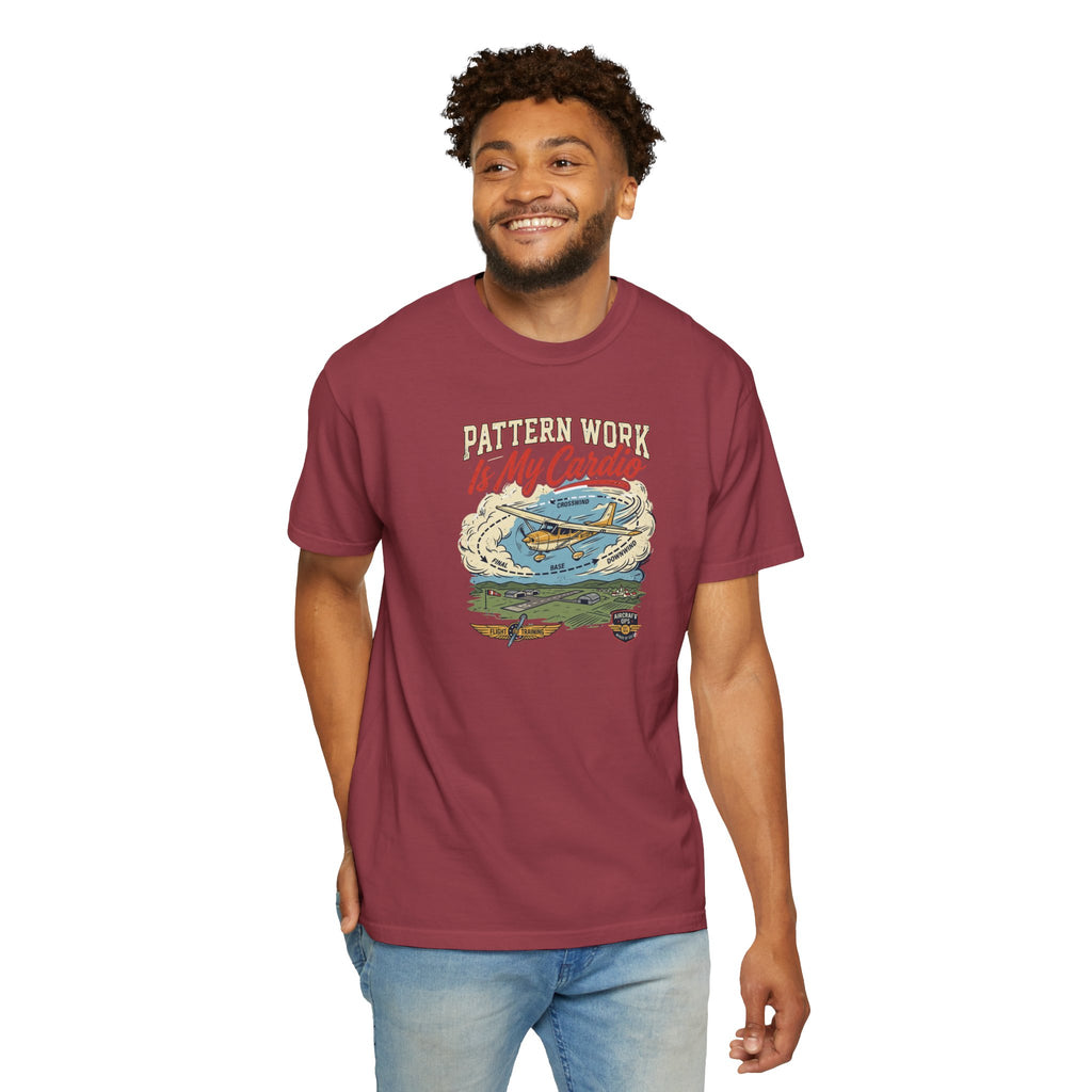 Pattern Work Is My Cardio Aviation Tee