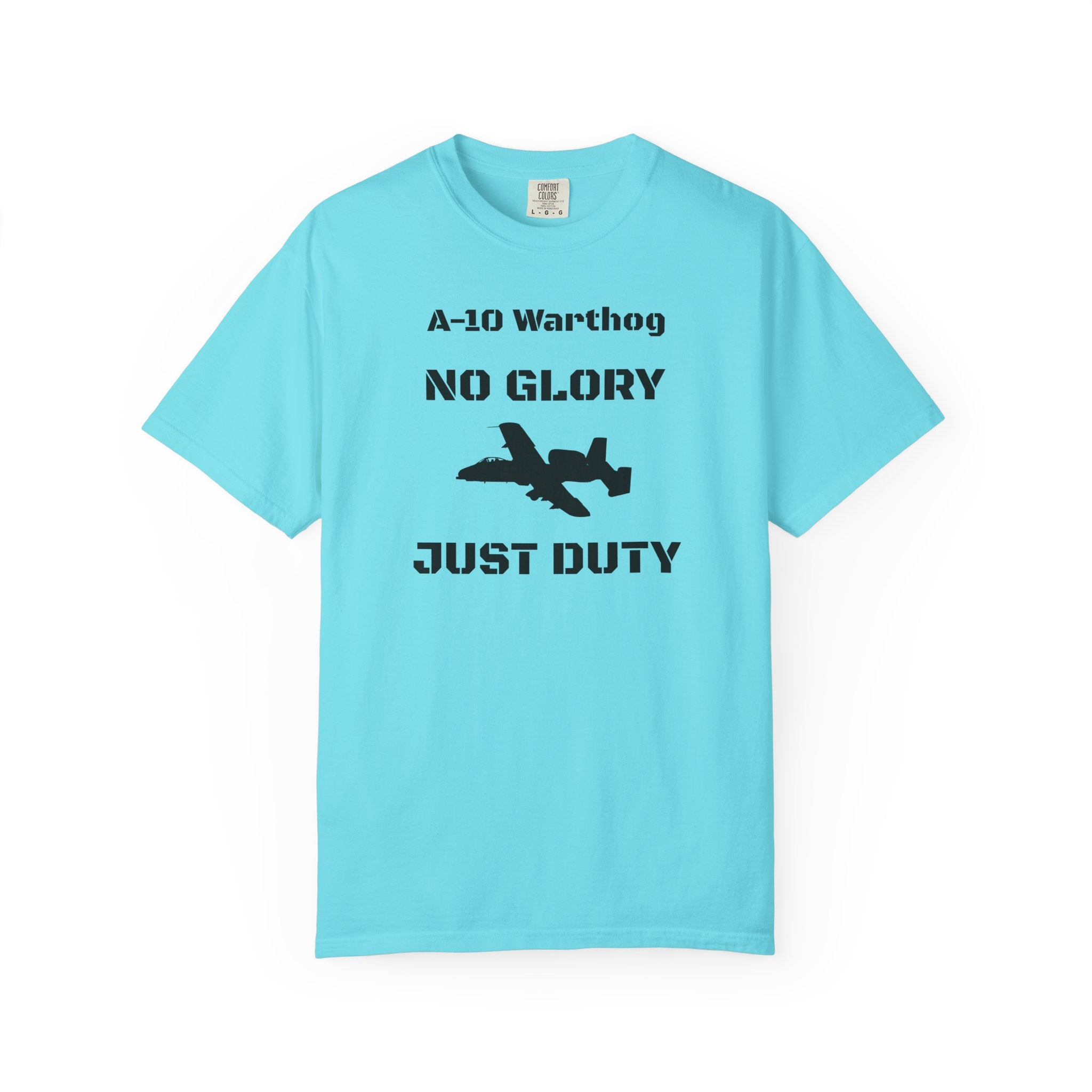 A-10 Warthog Tribute T-shirt — Military Pilot Nicknames Tee
