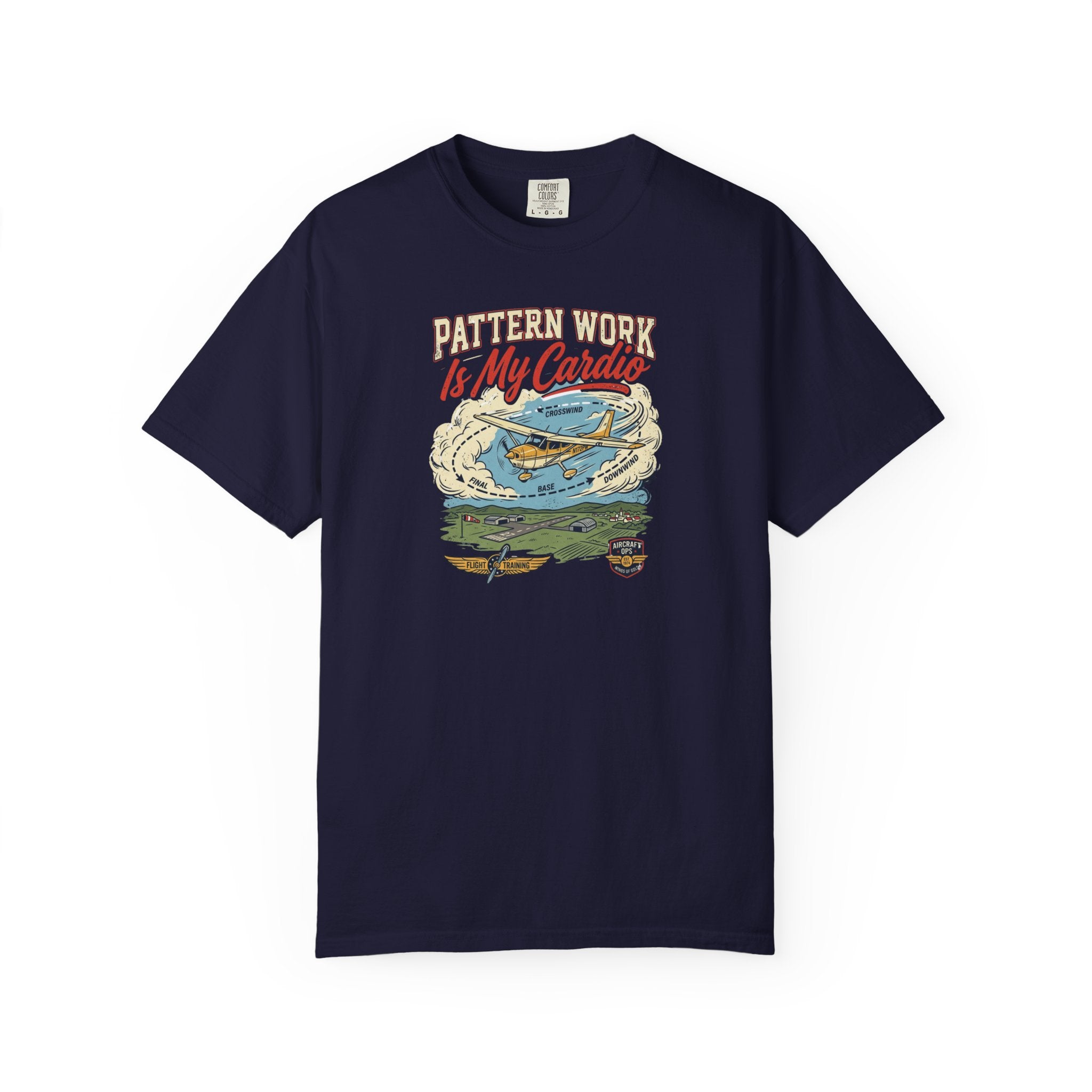 Pattern Work Is My Cardio Aviation Tee