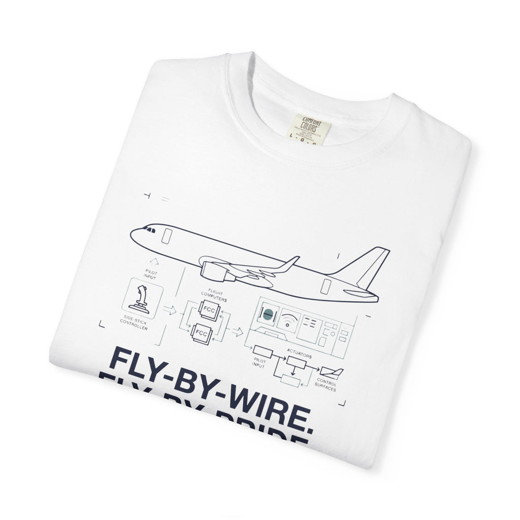 Fly-by-Pride Pun Aviation T-Shirt
