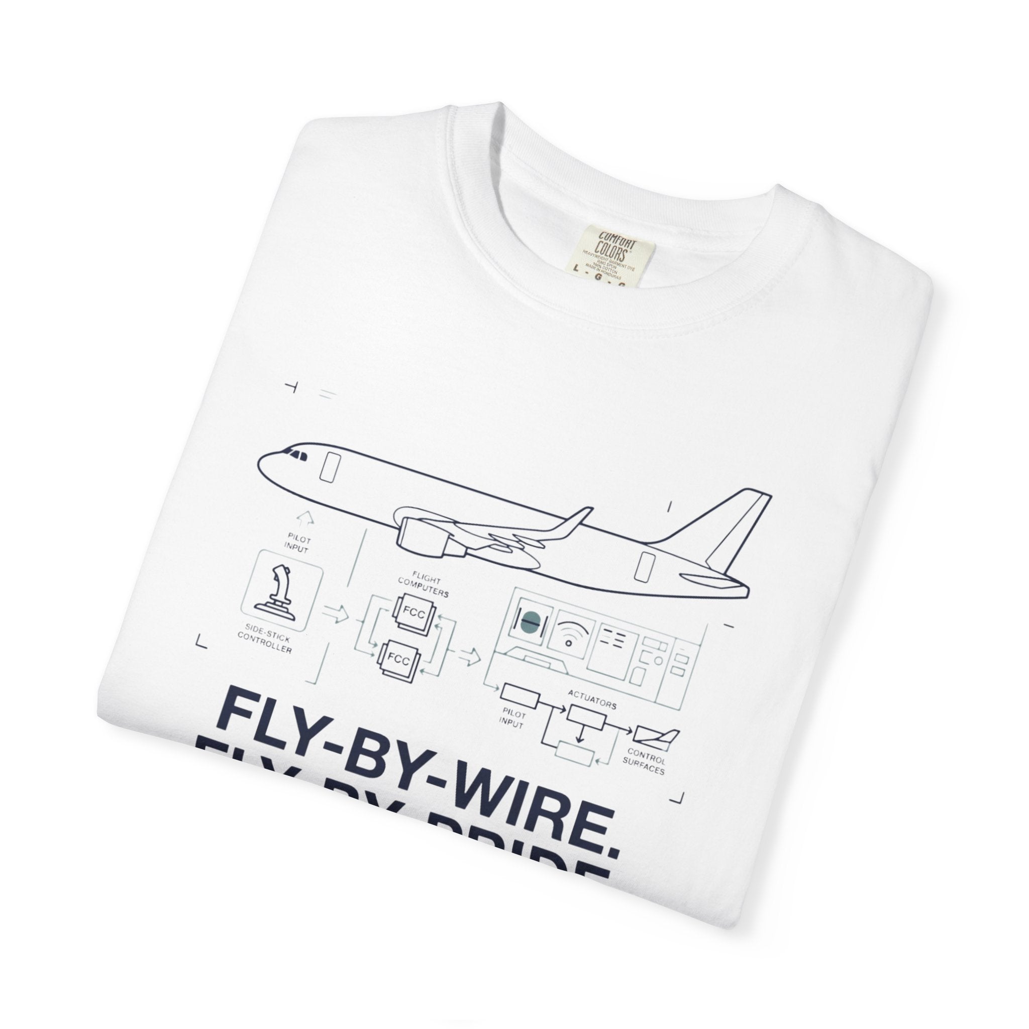 Fly-by-Pride Pun Aviation T-Shirt