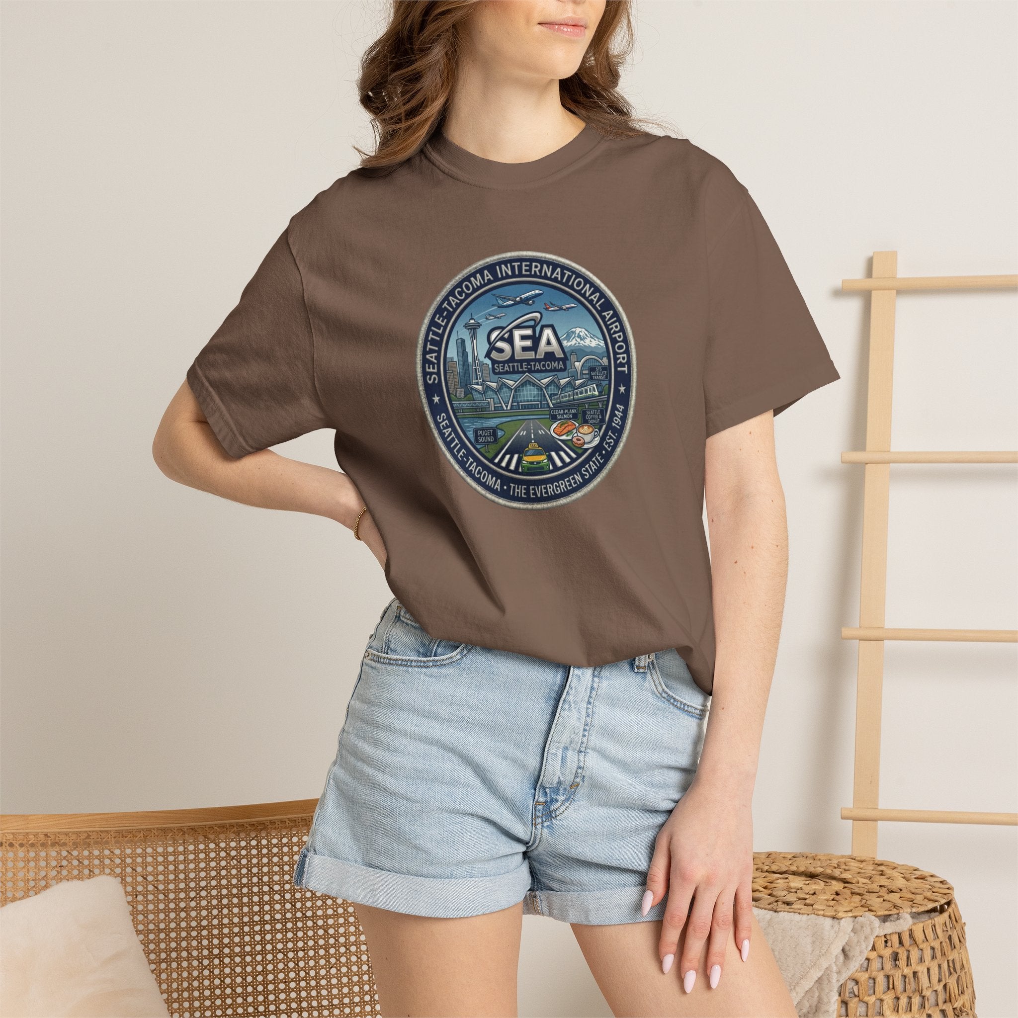 Seattle SEA - Airport Collection tee