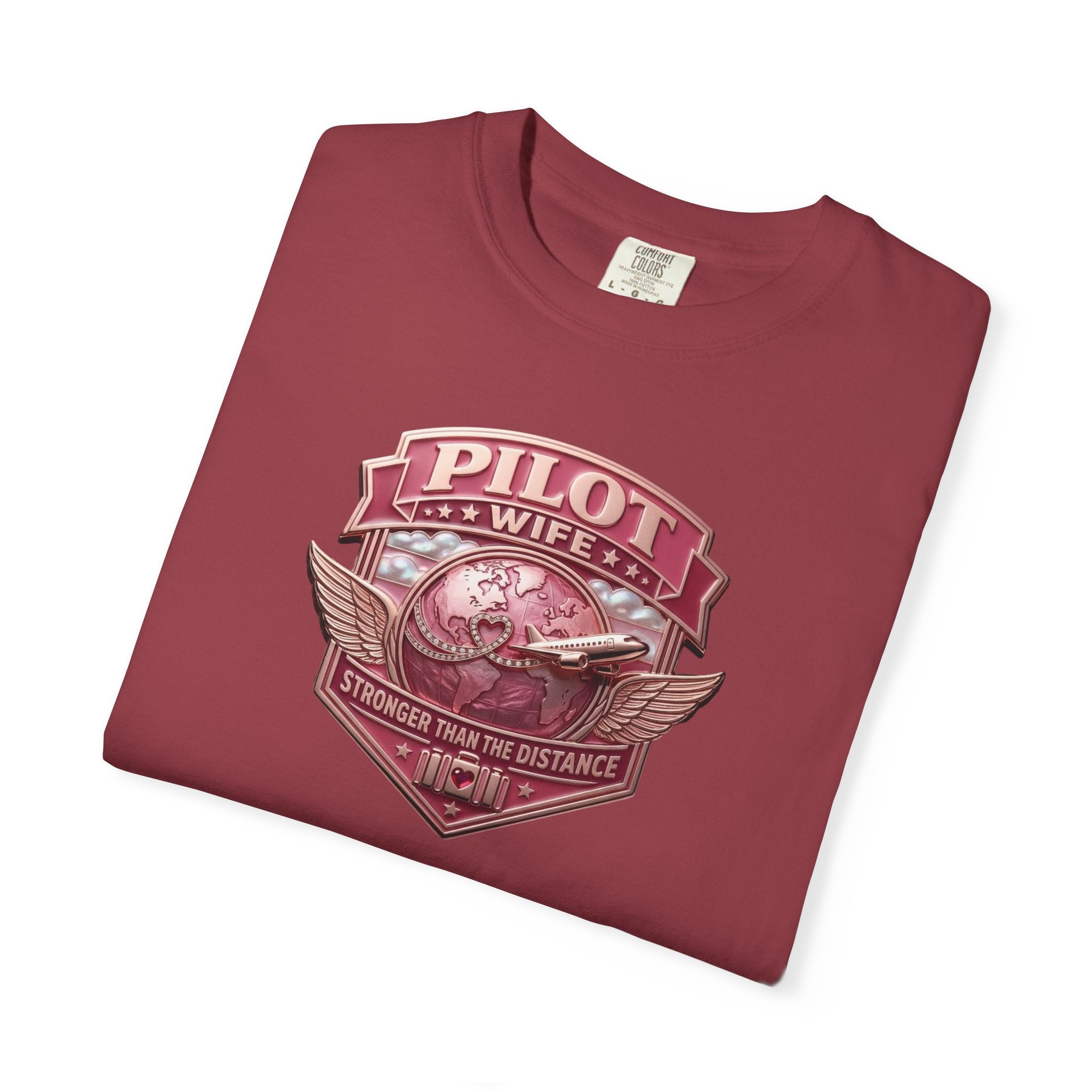 Pilot Wife Tribute T-Shirt — Stronger Than The Distance
